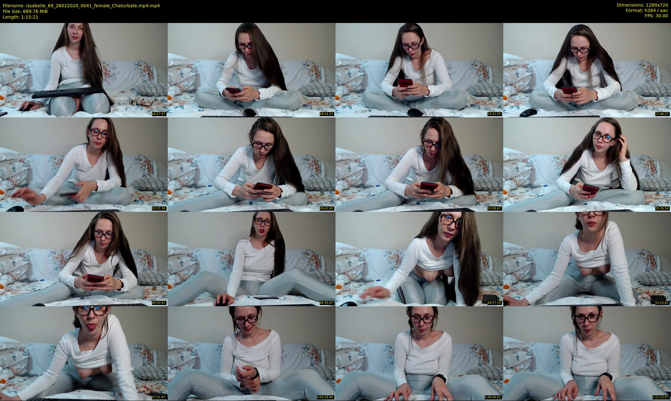 issabelle_69 — 76 minute Chaturbate couple cam show recording, 720p, Feb 26, 2020