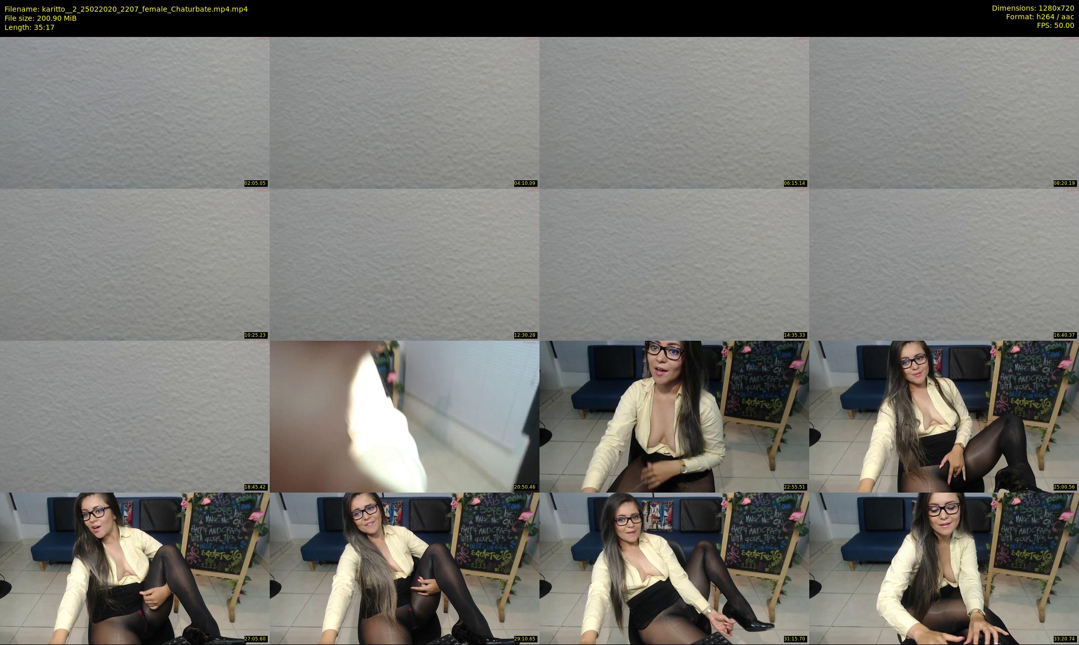 karitto__2 — 36 minute Chaturbate female cam show recording, 720p, Feb 25, 2020