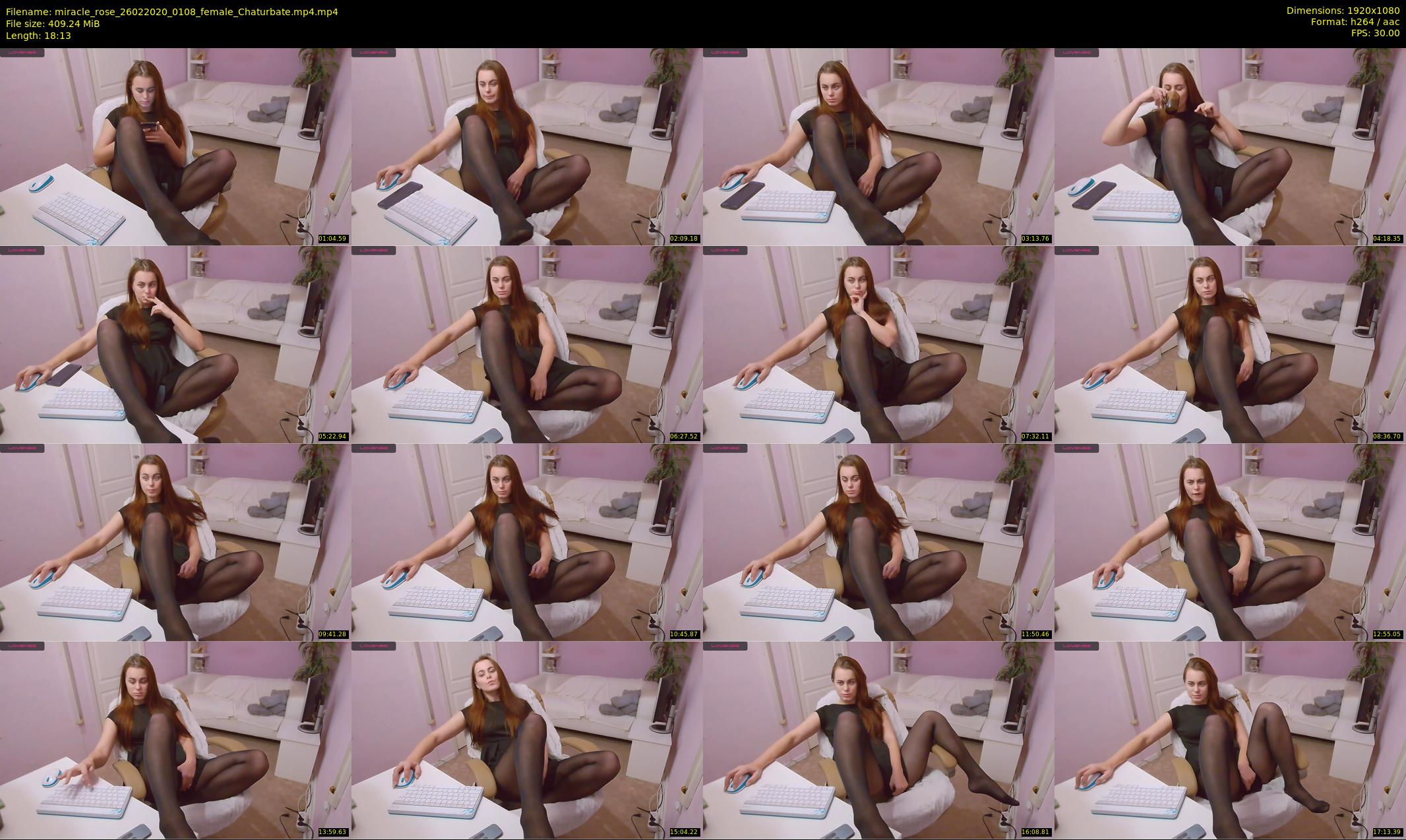 miracle_rose — 19 minute Chaturbate female cam show recording, 1080p, Feb 26, 2020