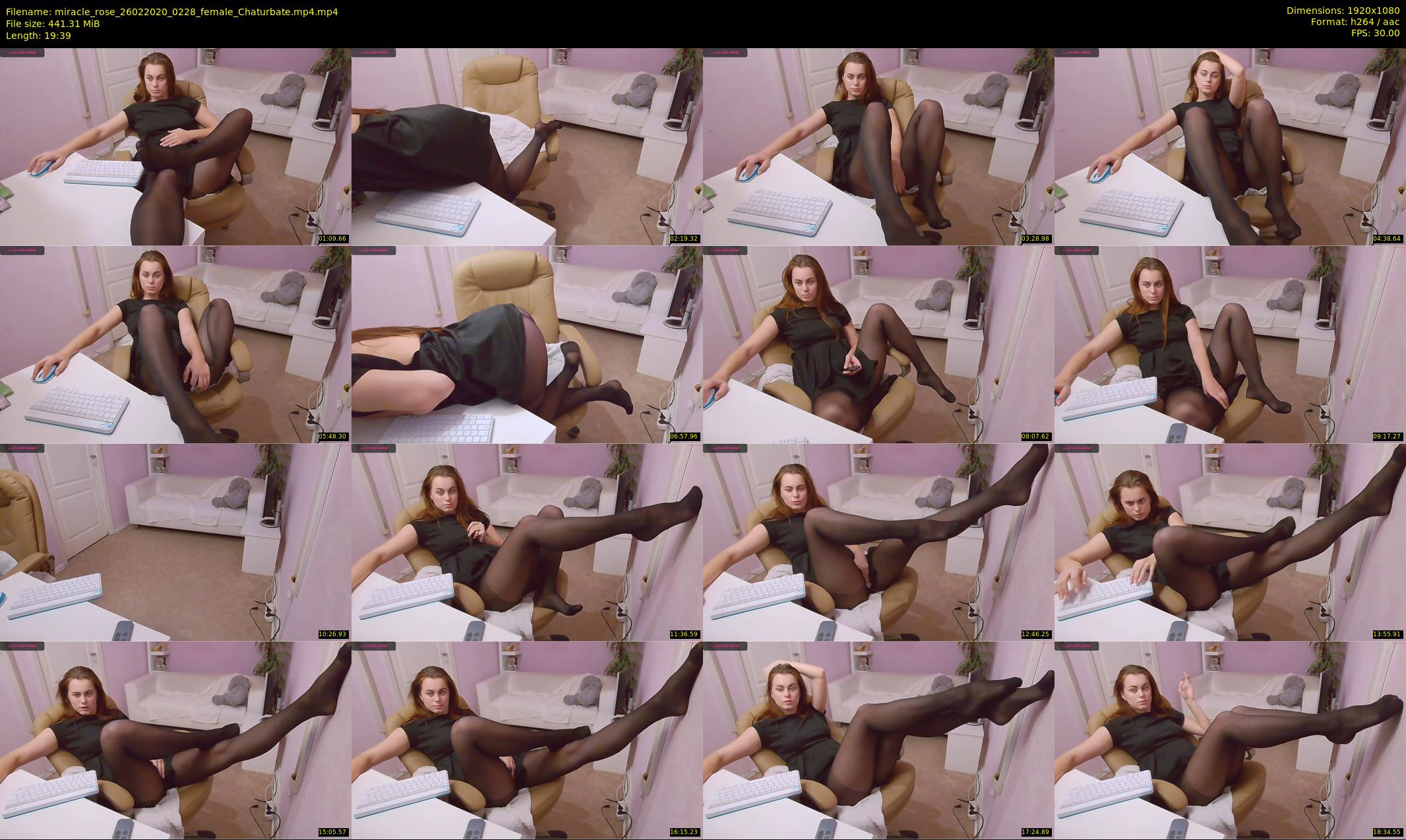 miracle_rose — 20 minute Chaturbate female cam show recording, 1080p, Feb 26, 2020