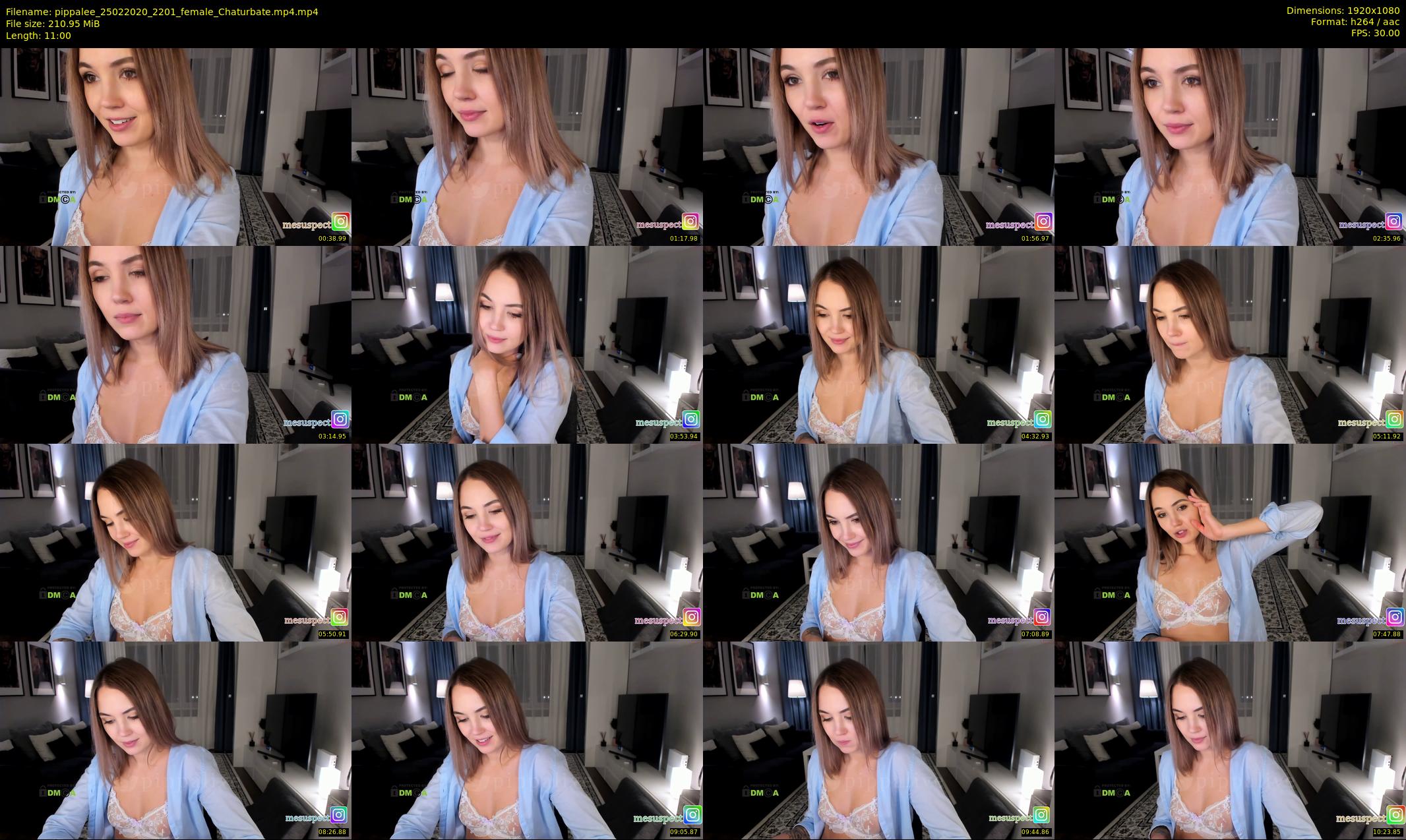 pippalee — 11 minute Chaturbate female cam show recording, 1080p, Feb 25, 2020
