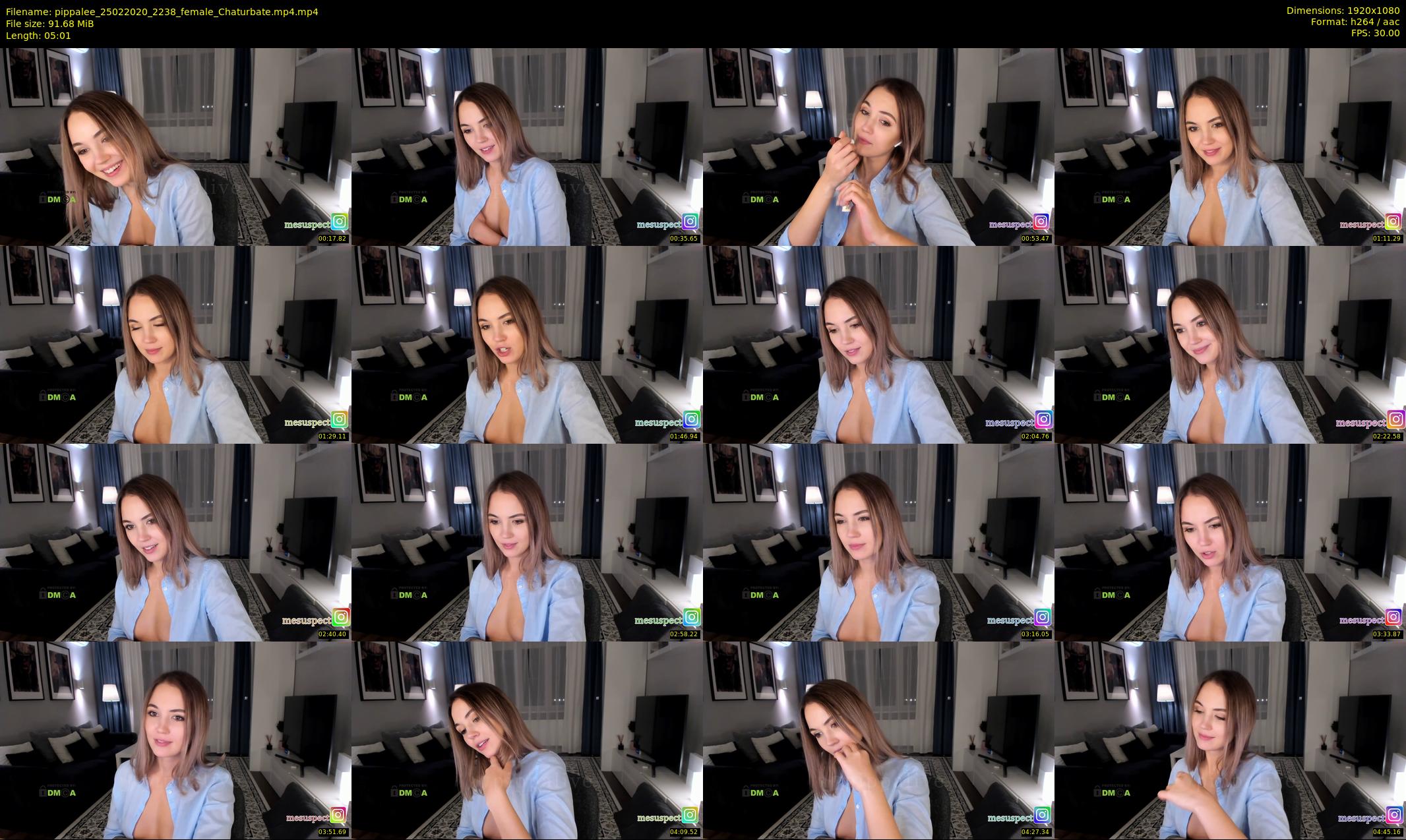 pippalee — 6 minute Chaturbate female cam show recording, 1080p, Feb 25, 2020