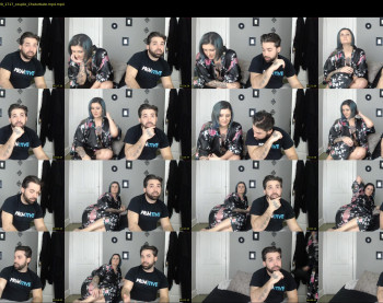 roughromantics — 8 minute Chaturbate couple cam show recording, 720p, Feb 25, 2020