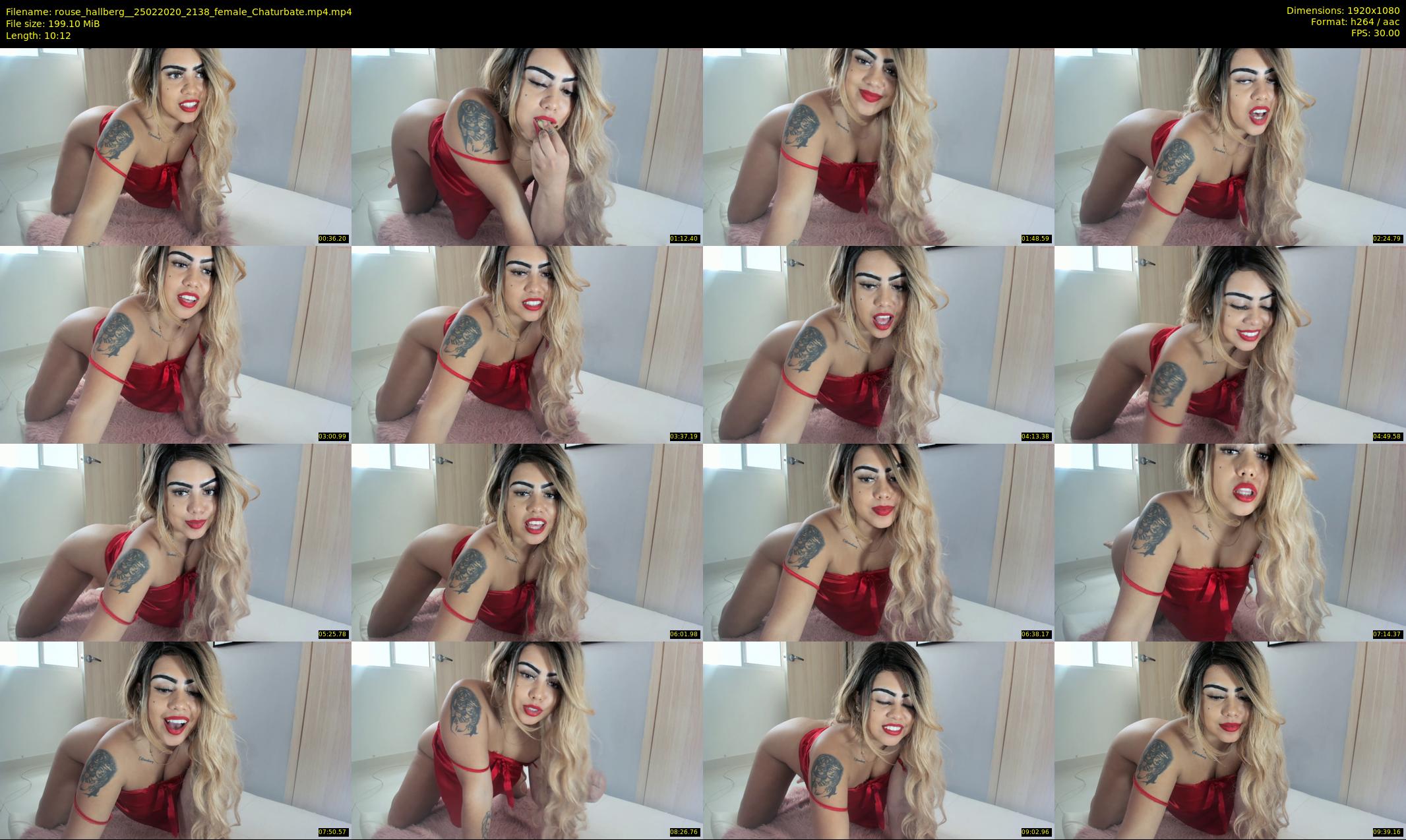 rouse_hallberg_ — 11 minute Chaturbate female cam show recording, 1080p, Feb 25, 2020