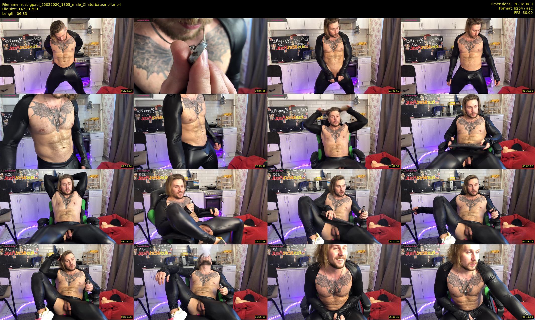 rusbigpaul — 7 minute Chaturbate male cam show recording, 1080p, Feb 25, 2020