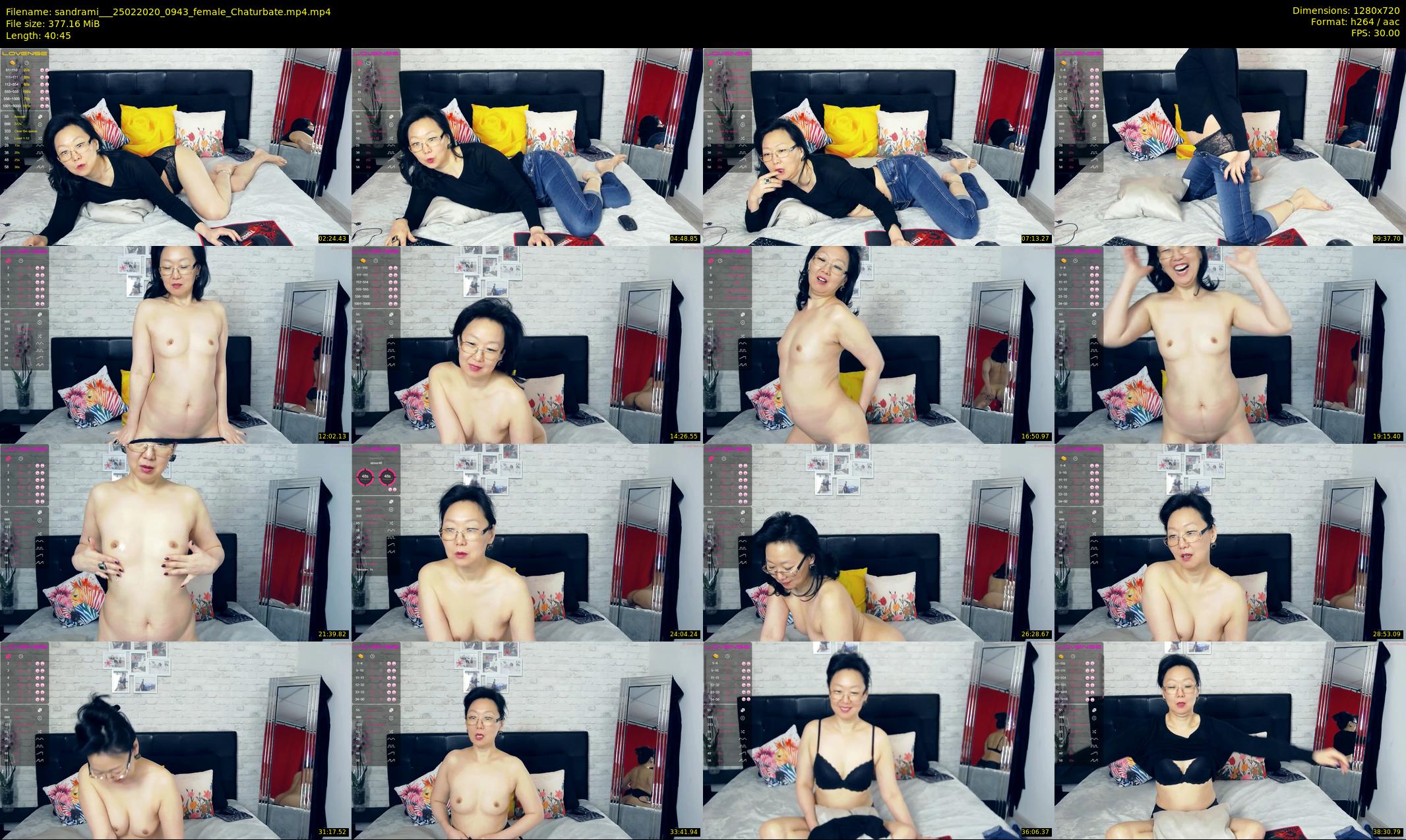 sandrami__ — 41 minute Chaturbate female cam show recording, 720p, Feb 25, 2020