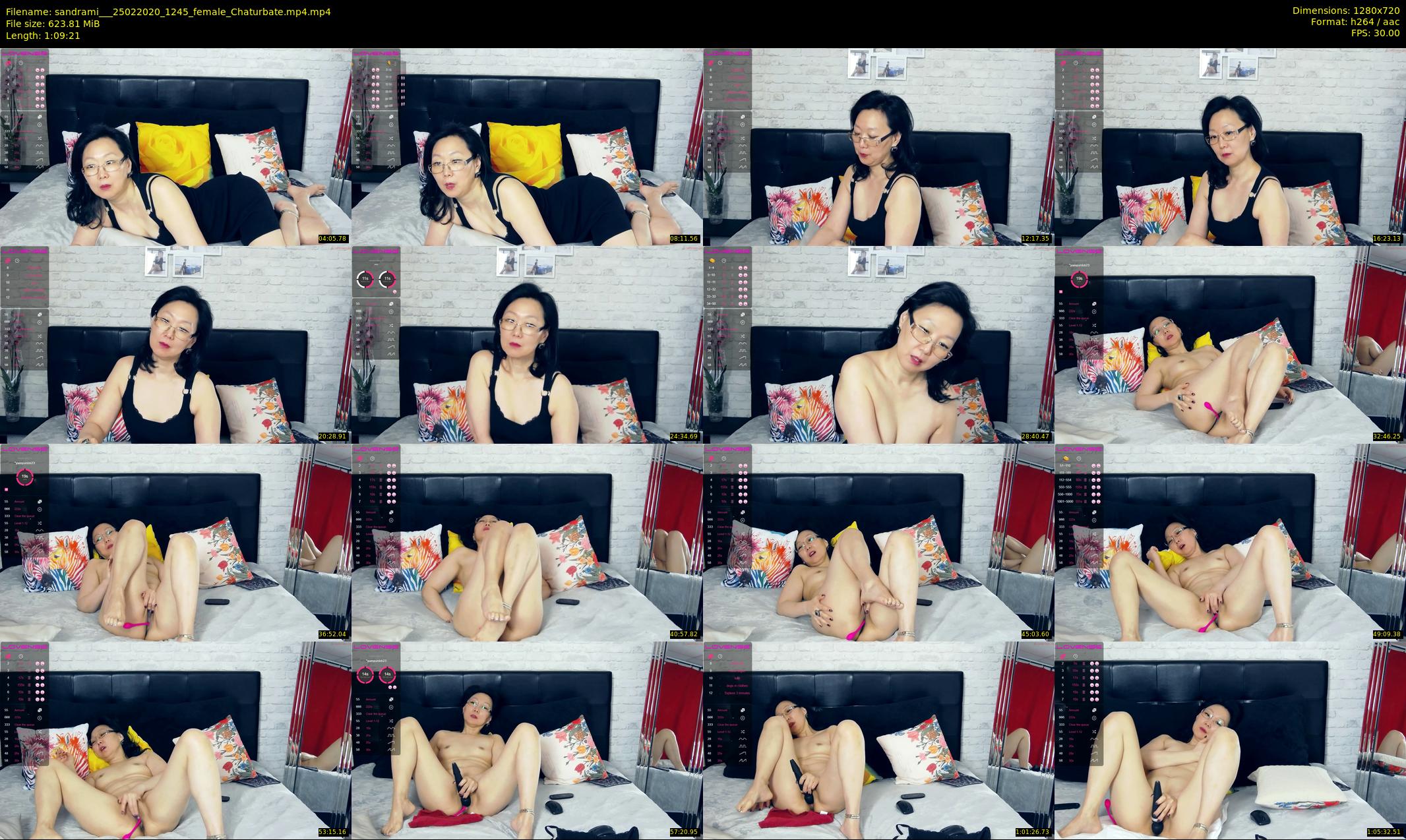 sandrami__ — 70 minute Chaturbate female cam show recording, 720p, Feb 25, 2020