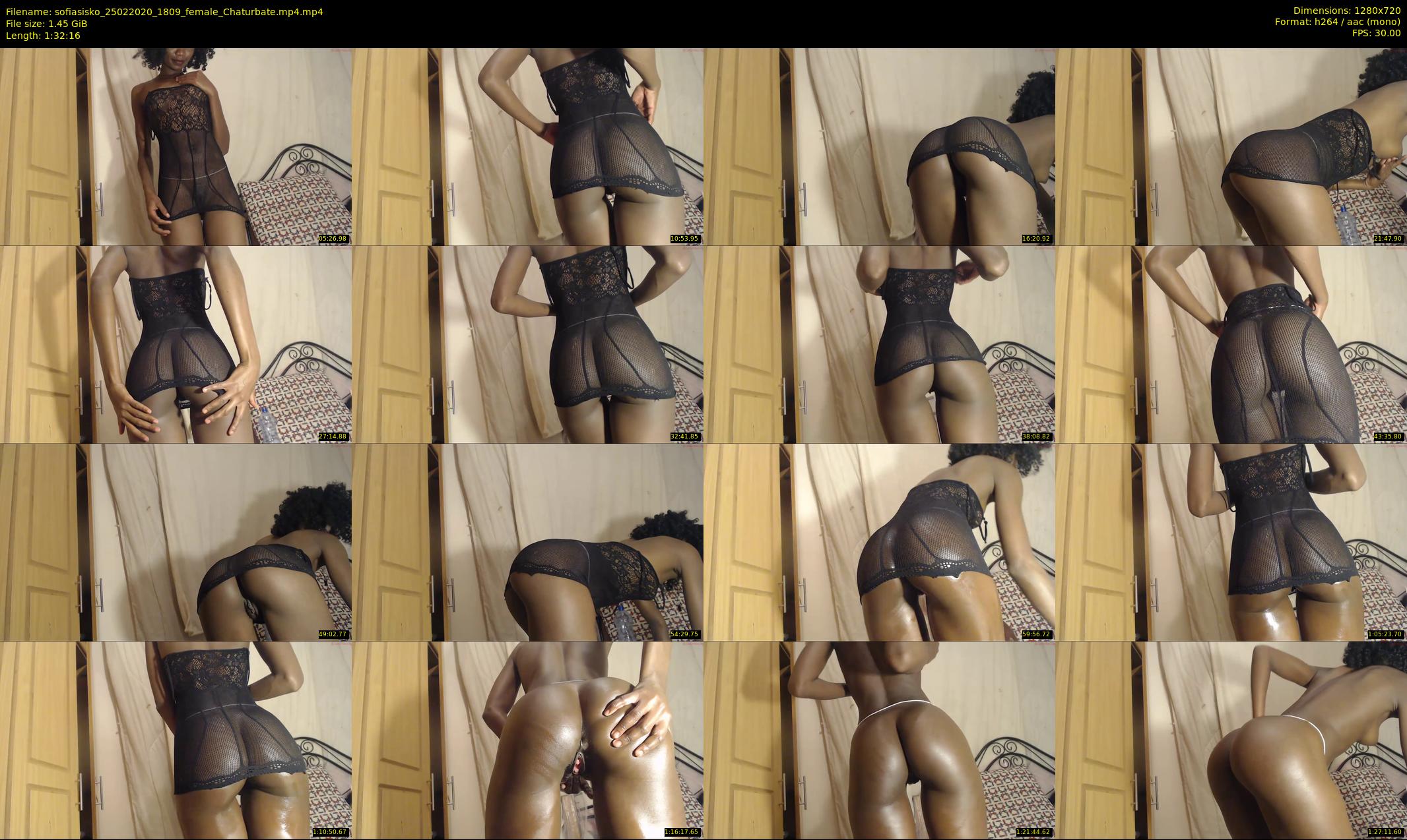 sofiasisko — 93 minute Chaturbate female cam show recording, 720p, Feb 25, 2020