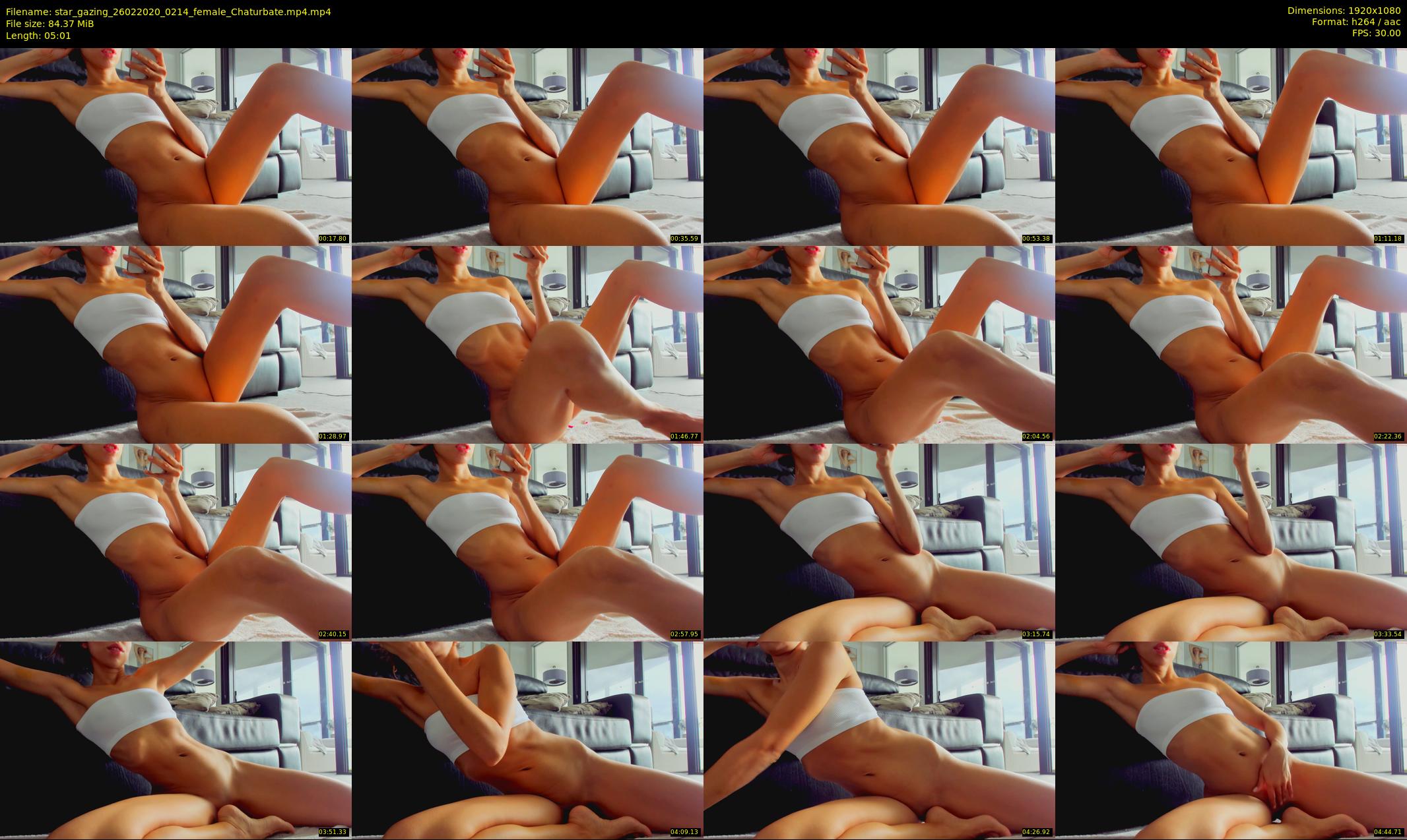 star_gazing — 6 minute Chaturbate female cam show recording, 1080p, Feb 26, 2020