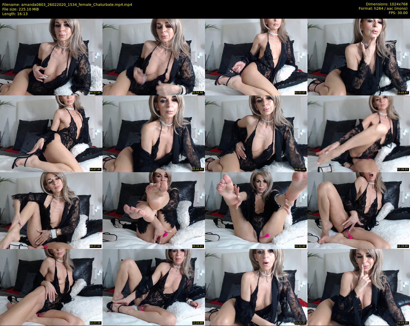 amanda0803 — 17 minute Chaturbate female cam show recording, 720p, Feb 26, 2020