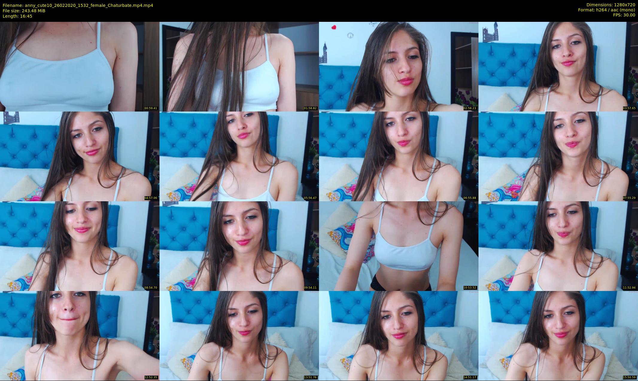 anny_cute10 — 17 minute Chaturbate female cam show recording, 720p, Feb 26, 2020