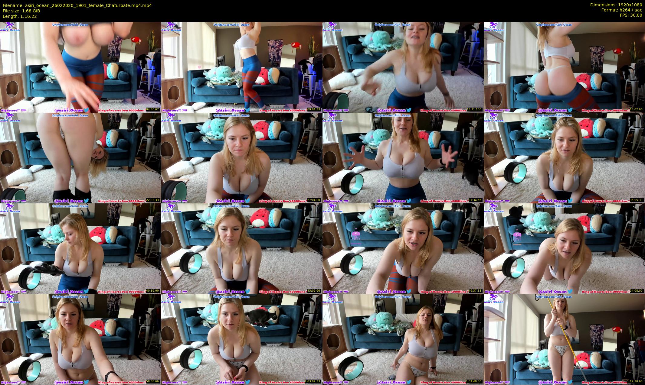 asiri_ocean — 77 minute Chaturbate female cam show recording, 1080p, Feb 26, 2020
