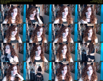 astraeasiren — 57 minute Chaturbate female cam show recording, 480p, Feb 26, 2020