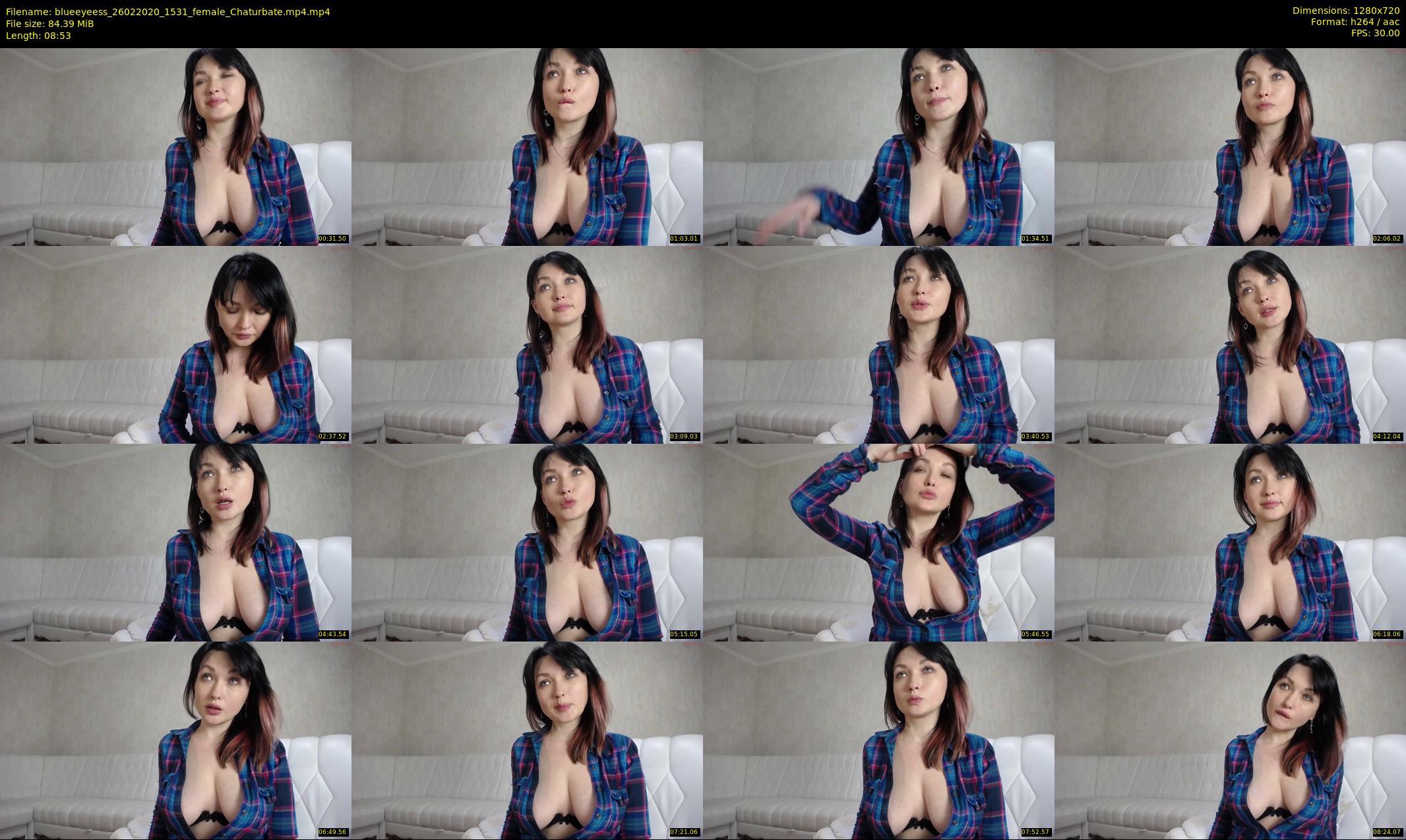 blueeyeess — 9 minute Chaturbate female cam show recording, 720p, Feb 26, 2020
