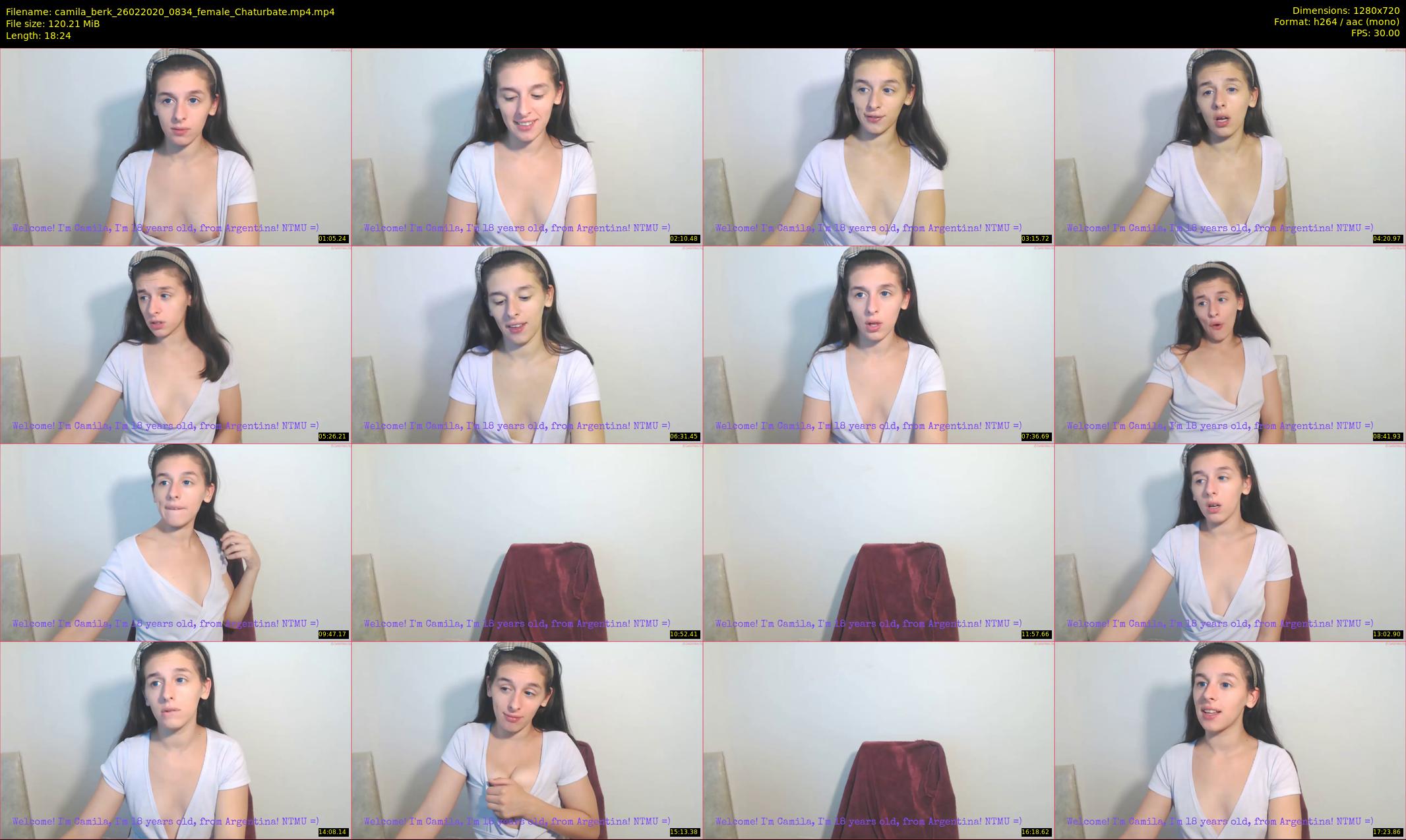 camila_berk — 19 minute Chaturbate female cam show recording, 720p, Feb 26, 2020