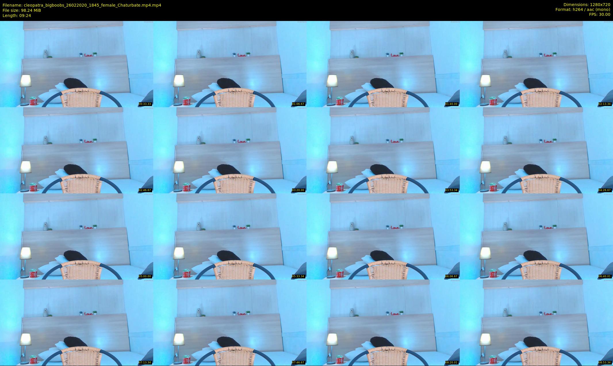 cleopatra_bigboobs — 10 minute Chaturbate female cam show recording, 720p, Feb 26, 2020