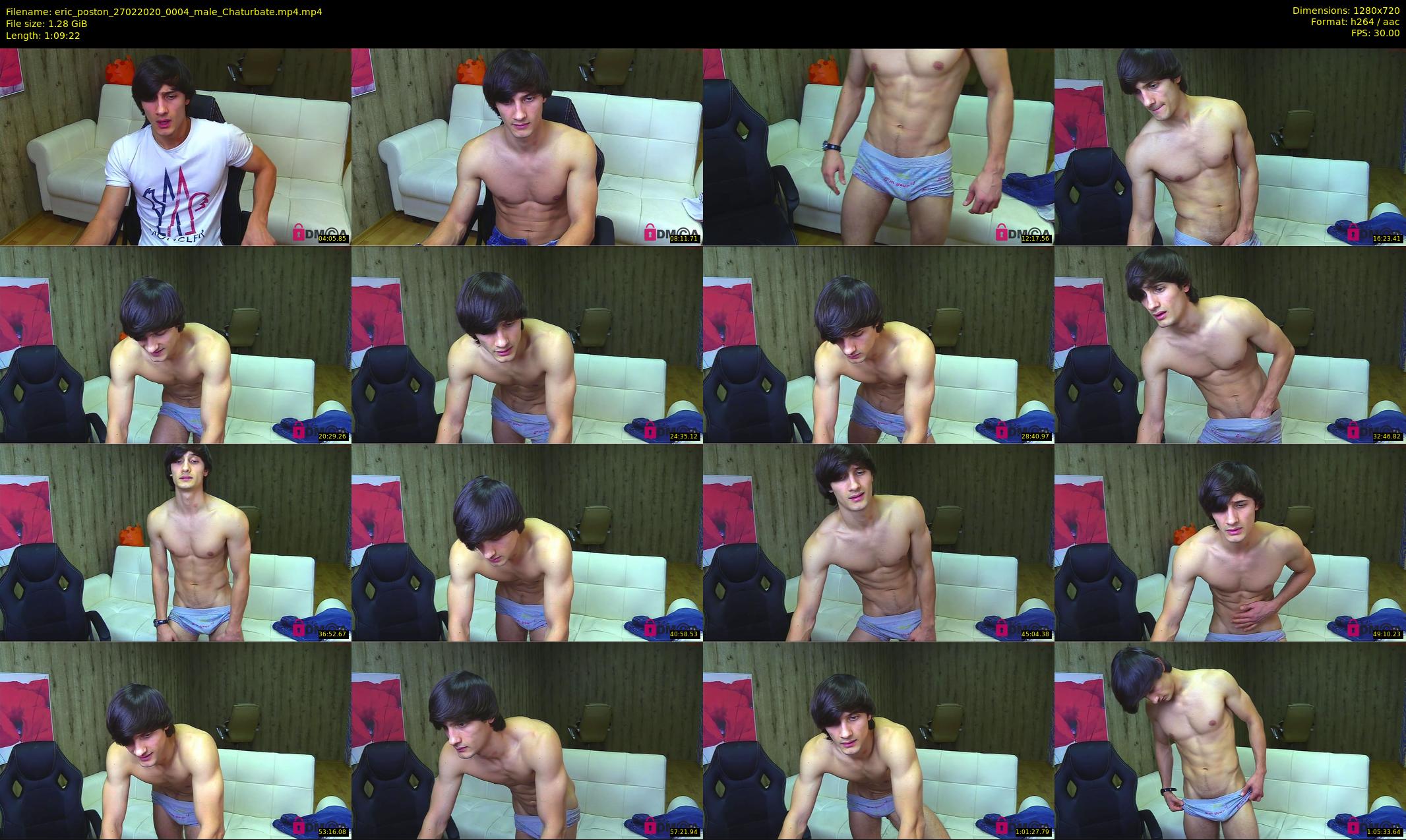 eric_poston — 70 minute Chaturbate male cam show recording, 720p, Feb 27, 2020