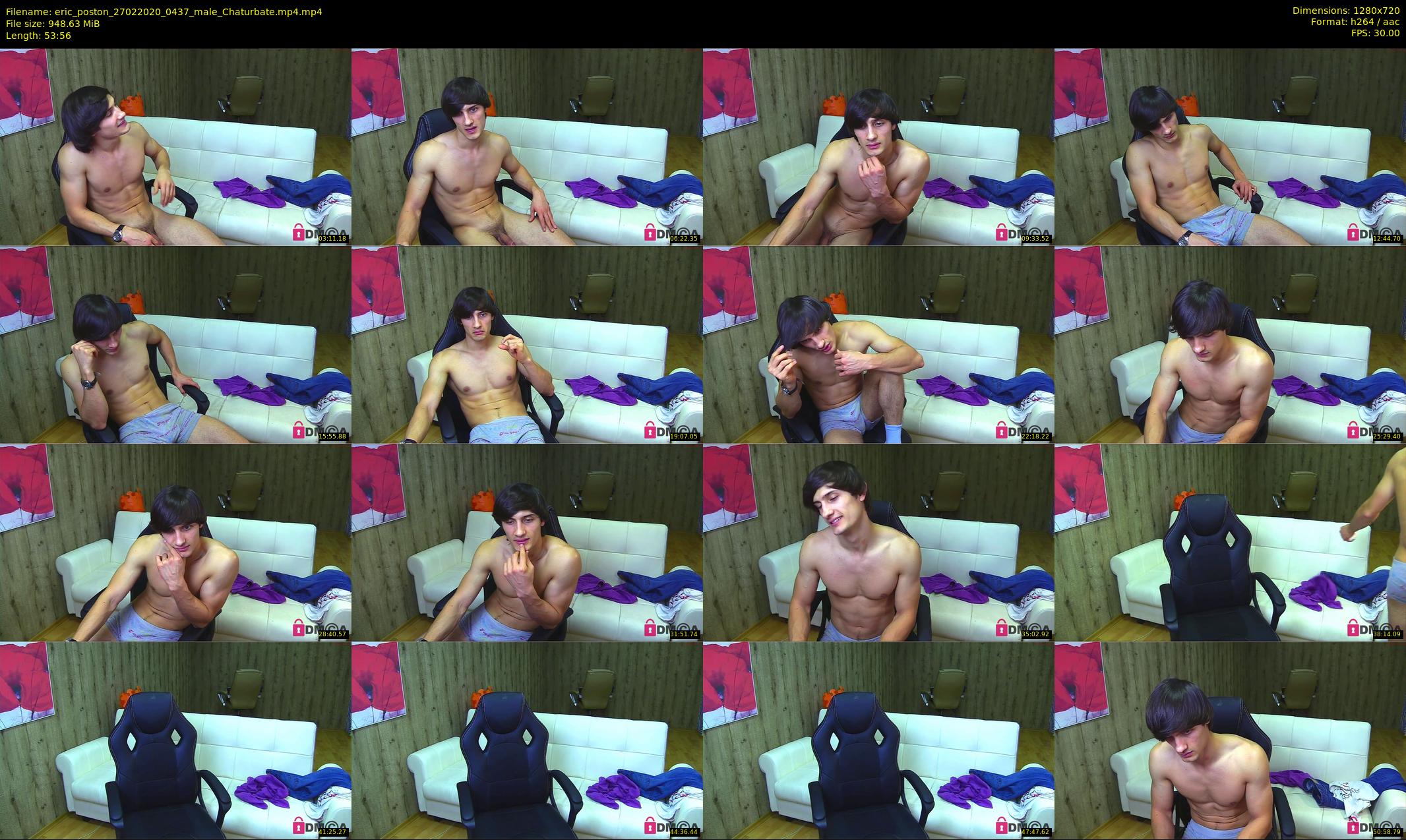 eric_poston — 54 minute Chaturbate male cam show recording, 720p, Feb 27, 2020