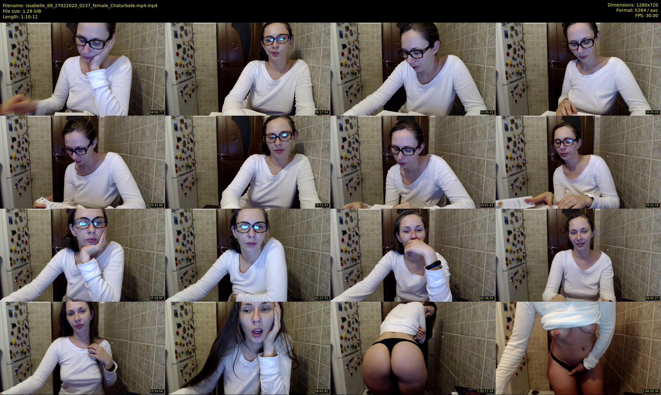 issabelle_69 — 71 minute Chaturbate couple cam show recording, 720p, Feb 27, 2020