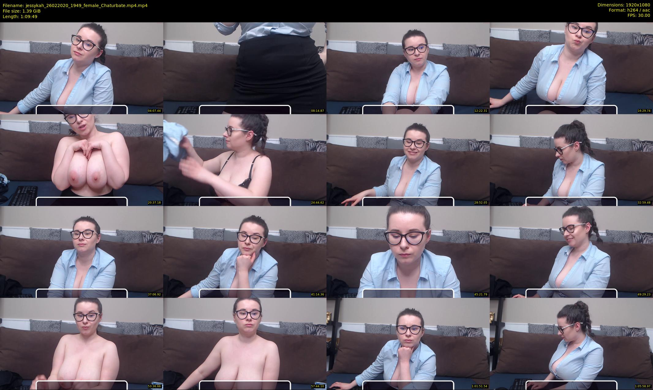 jessykah — 70 minute Chaturbate female cam show recording, 1080p, Feb 26, 2020