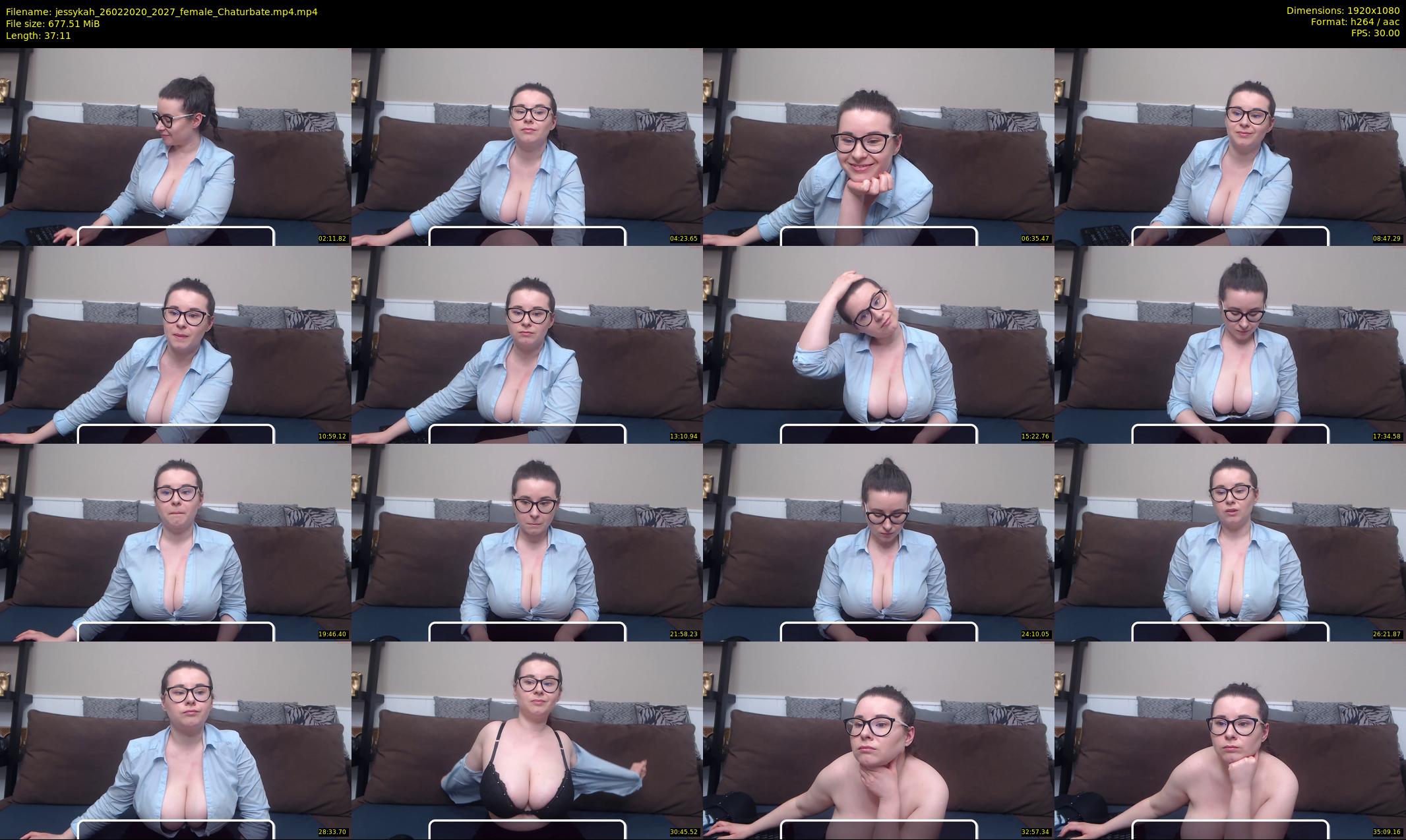 jessykah — 38 minute Chaturbate female cam show recording, 1080p, Feb 26, 2020
