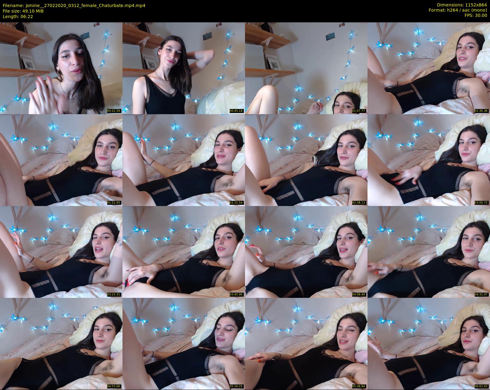 jsmine_ — 7 minute Chaturbate female cam show recording, 720p, Feb 27, 2020