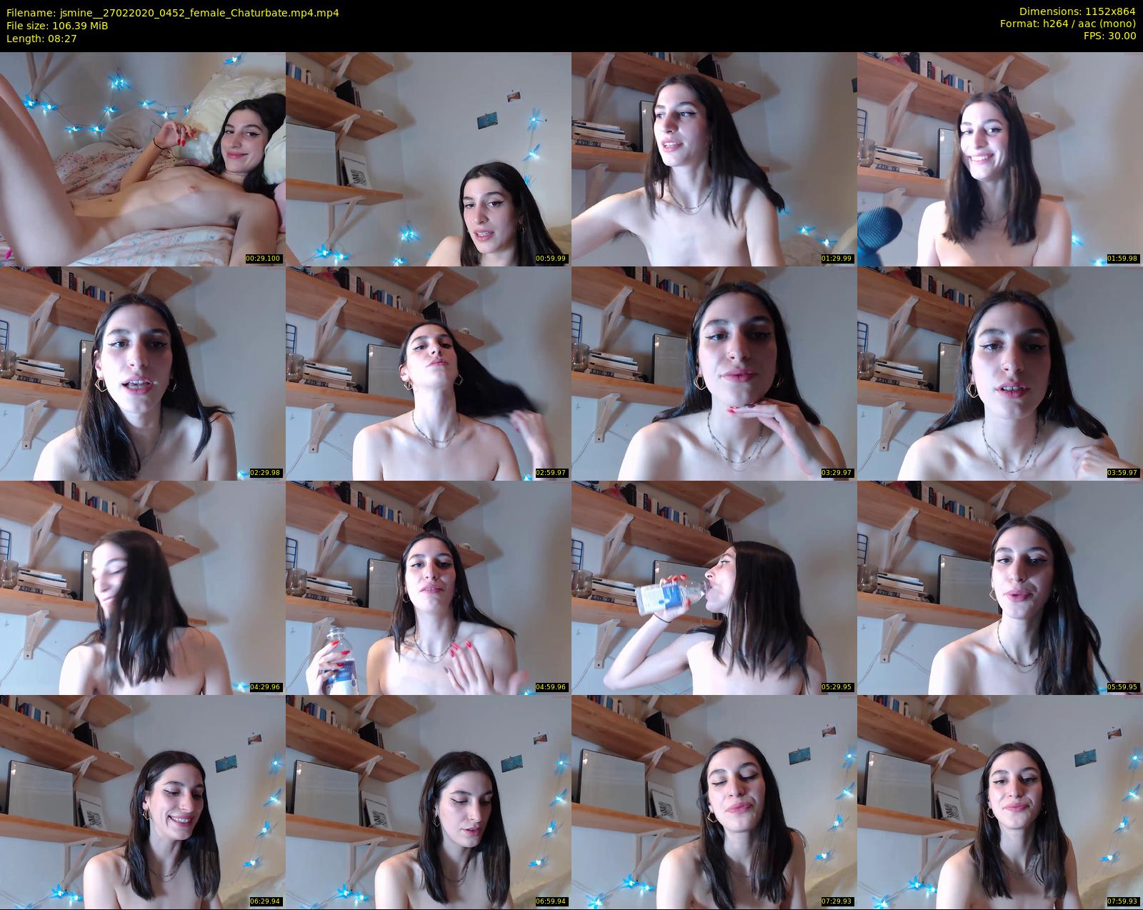 jsmine_ — 9 minute Chaturbate female cam show recording, 720p, Feb 27, 2020