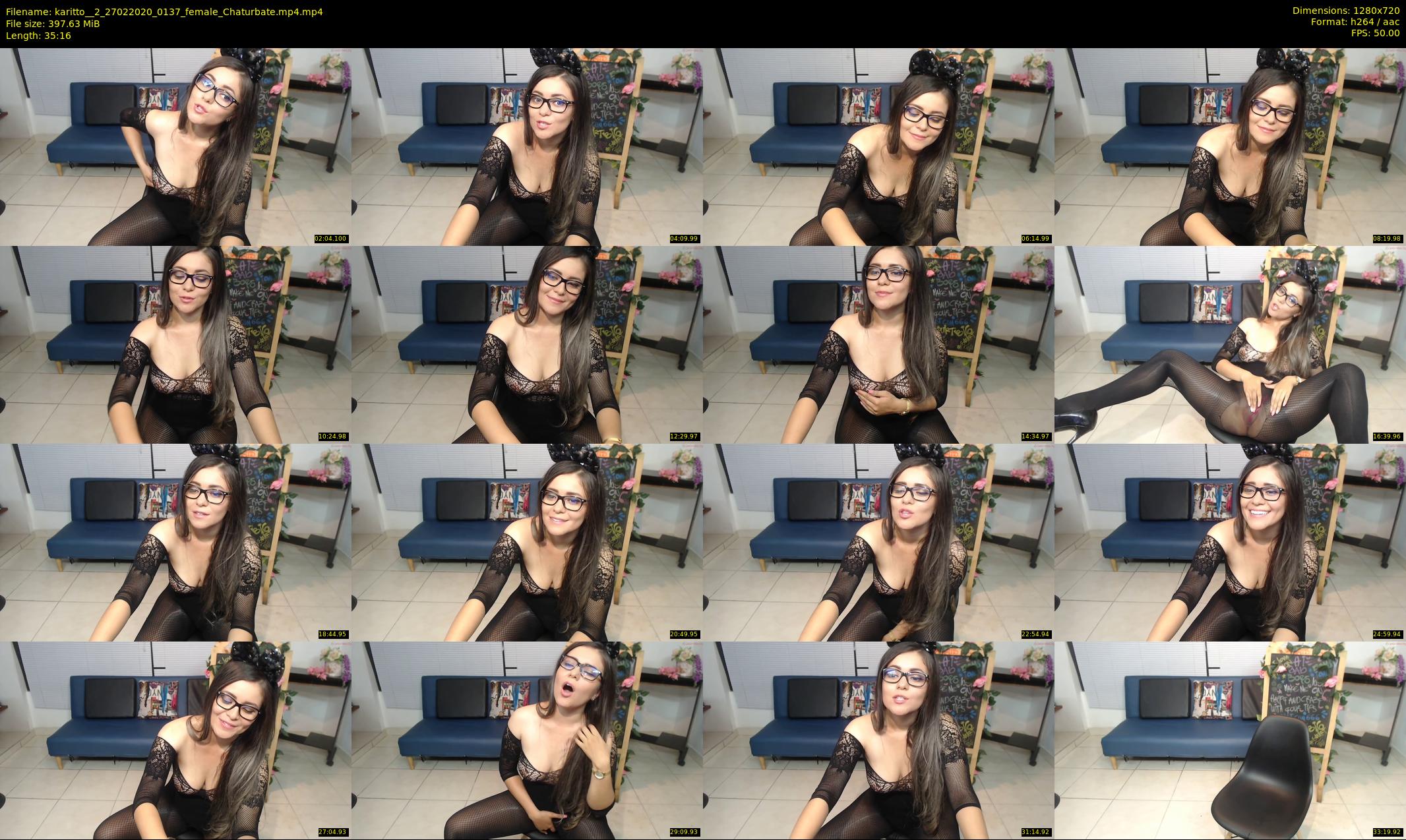 karitto__2 — 36 minute Chaturbate female cam show recording, 720p, Feb 27, 2020