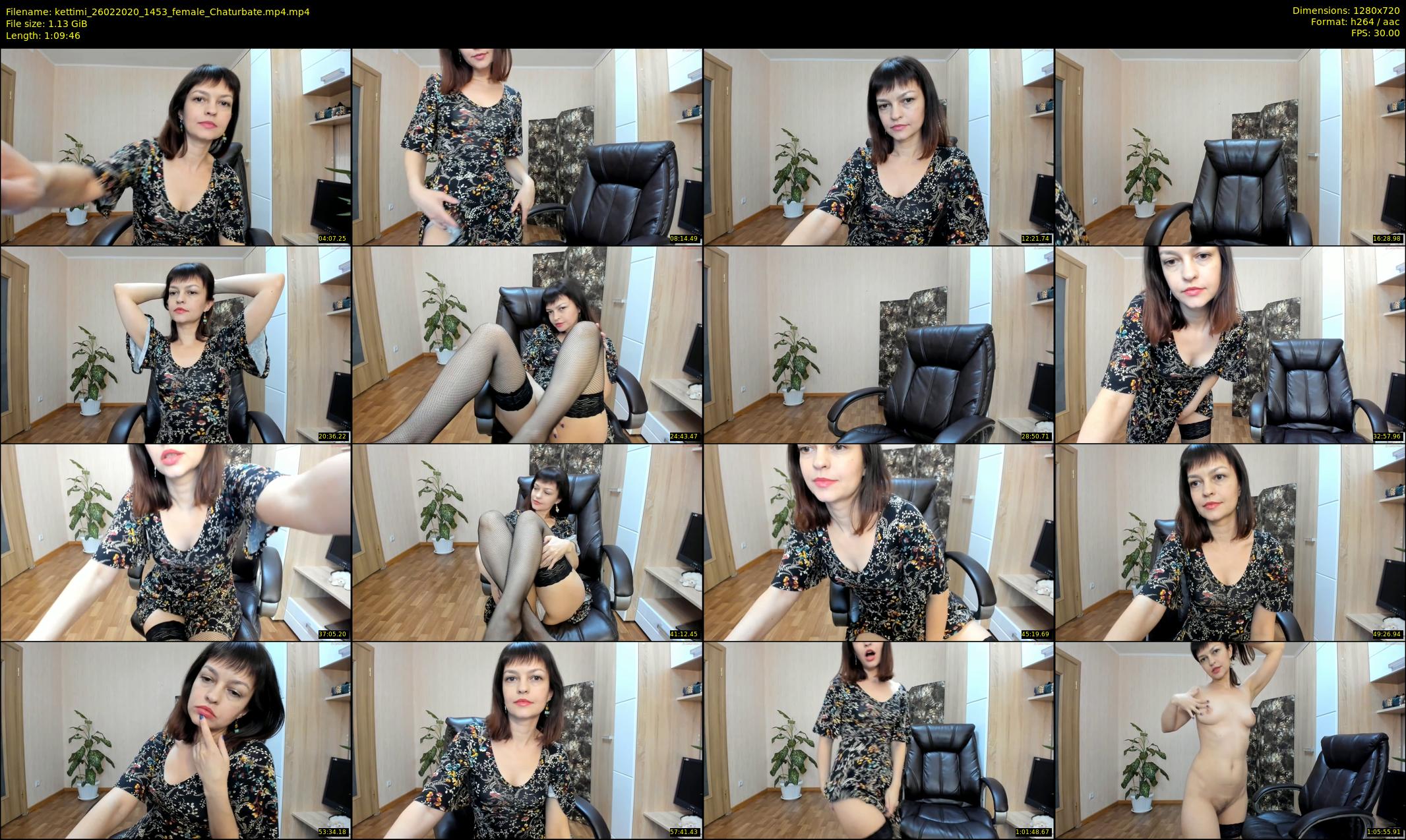 kettimi — 70 minute Chaturbate female cam show recording, 720p, Feb 26, 2020