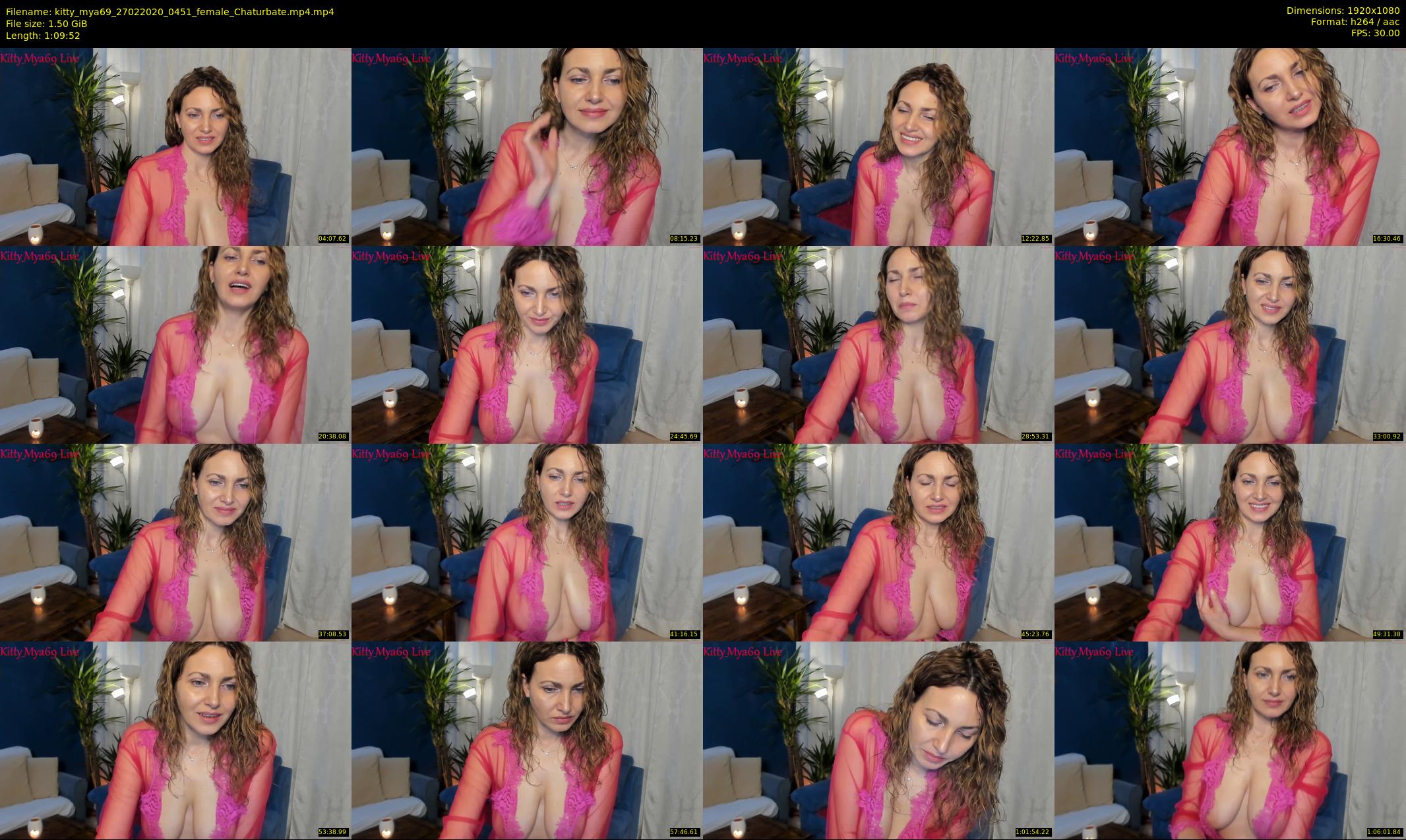 kitty_mya69 — 70 minute Chaturbate female cam show recording, 1080p, Feb 27, 2020