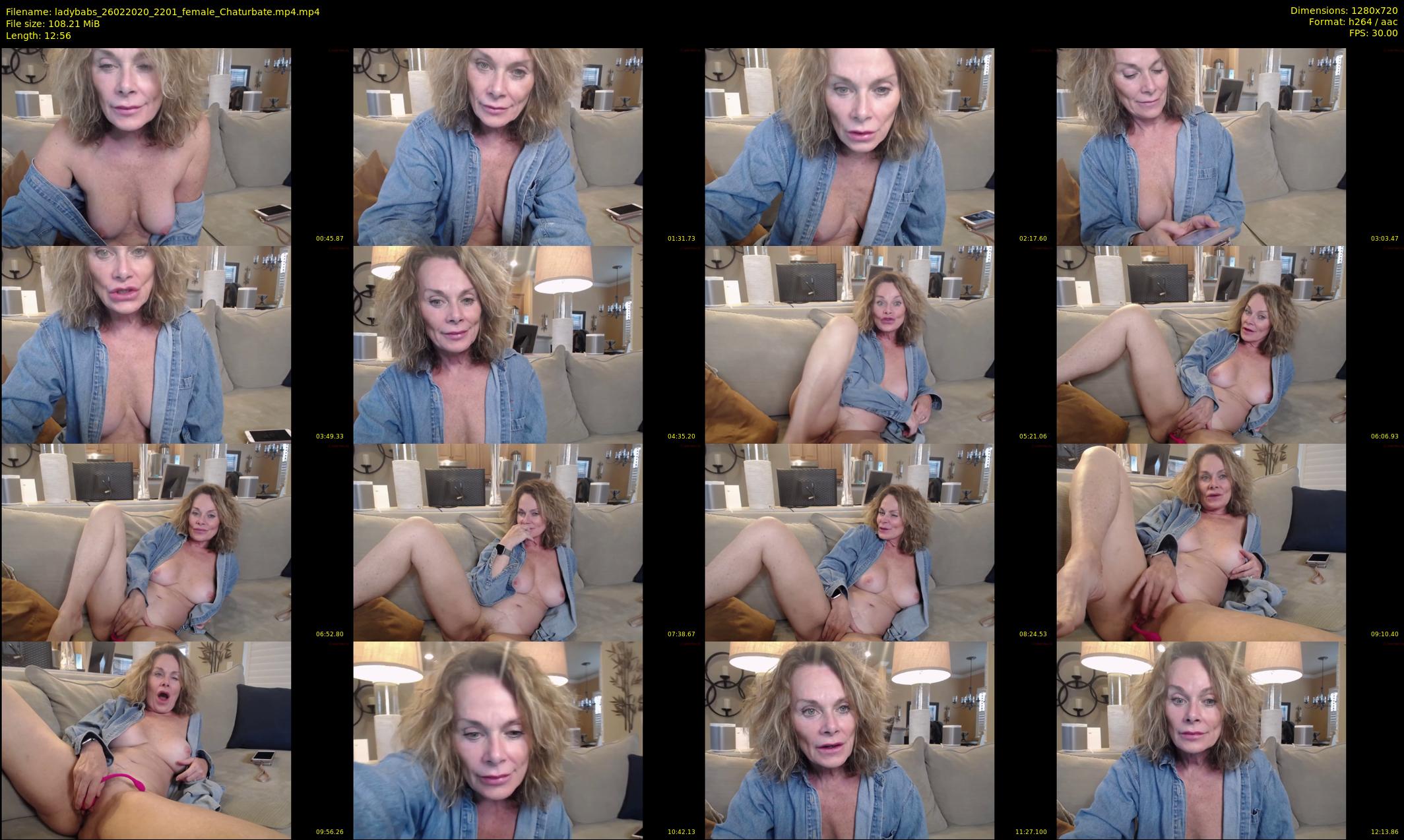ladybabs — 13 minute Chaturbate female cam show recording, 720p, Feb 26, 2020