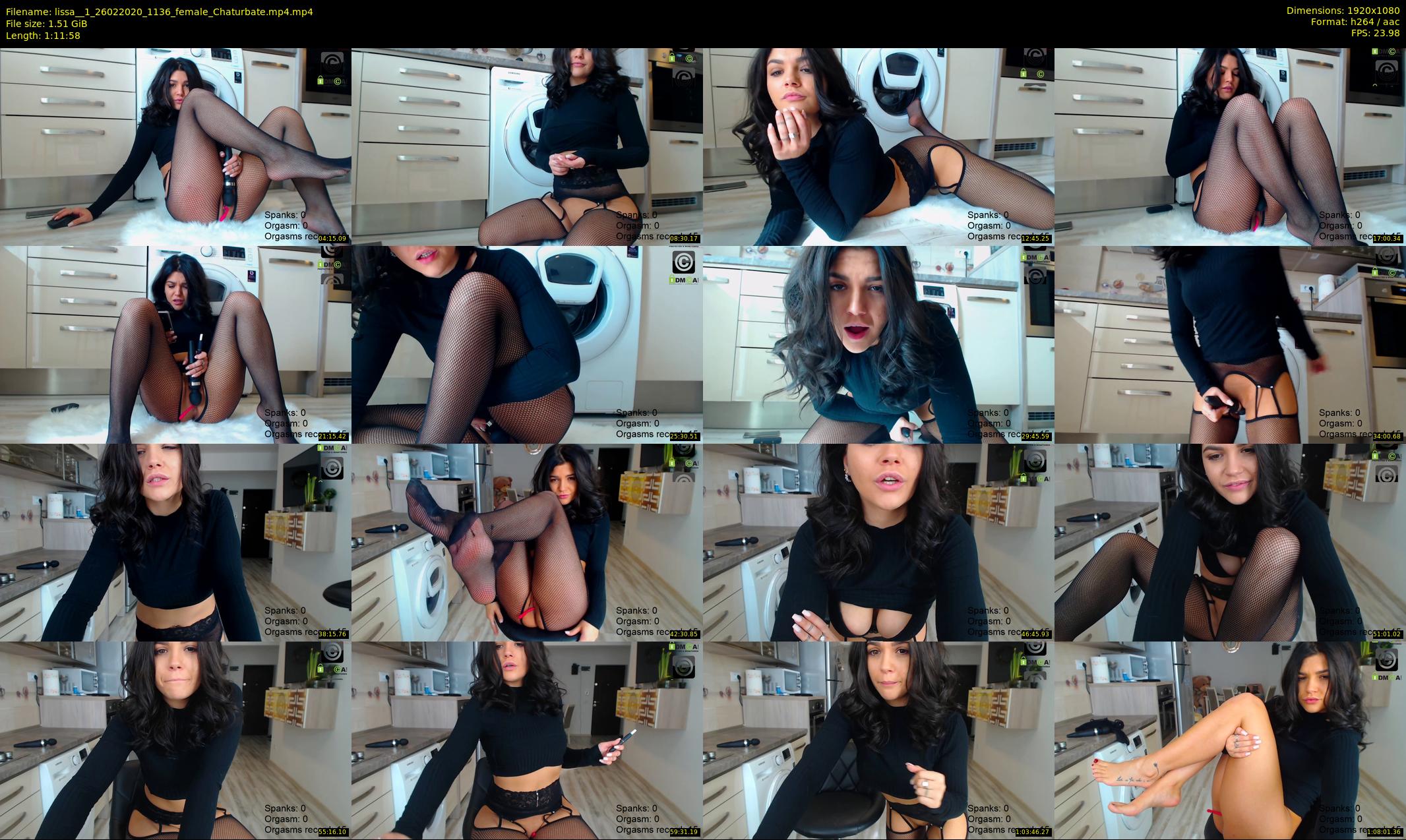 lissa__1 — 72 minute Chaturbate female cam show recording, 1080p, Feb 26, 2020