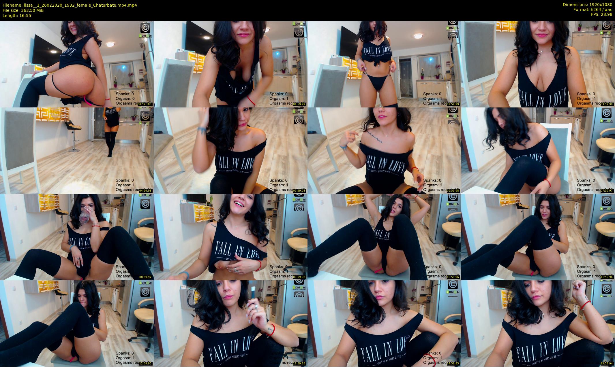 lissa__1 — 17 minute Chaturbate female cam show recording, 1080p, Feb 26, 2020