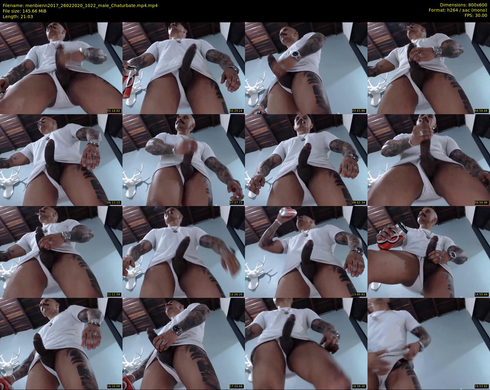 menbienn2017 — 22 minute Chaturbate male cam show recording, 480p, Feb 26, 2020