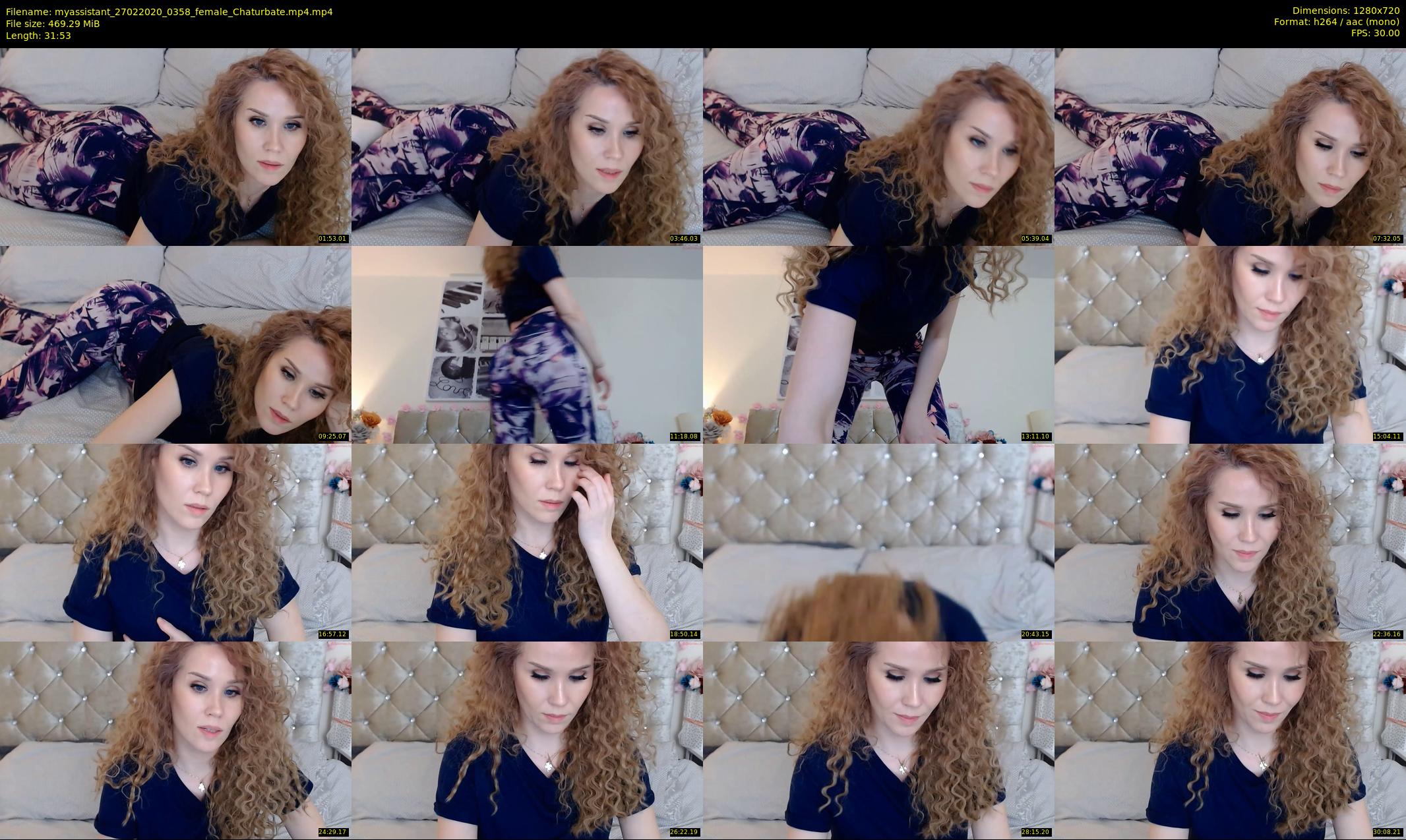 myassistant — 32 minute Chaturbate female cam show recording, 720p, Feb 27, 2020