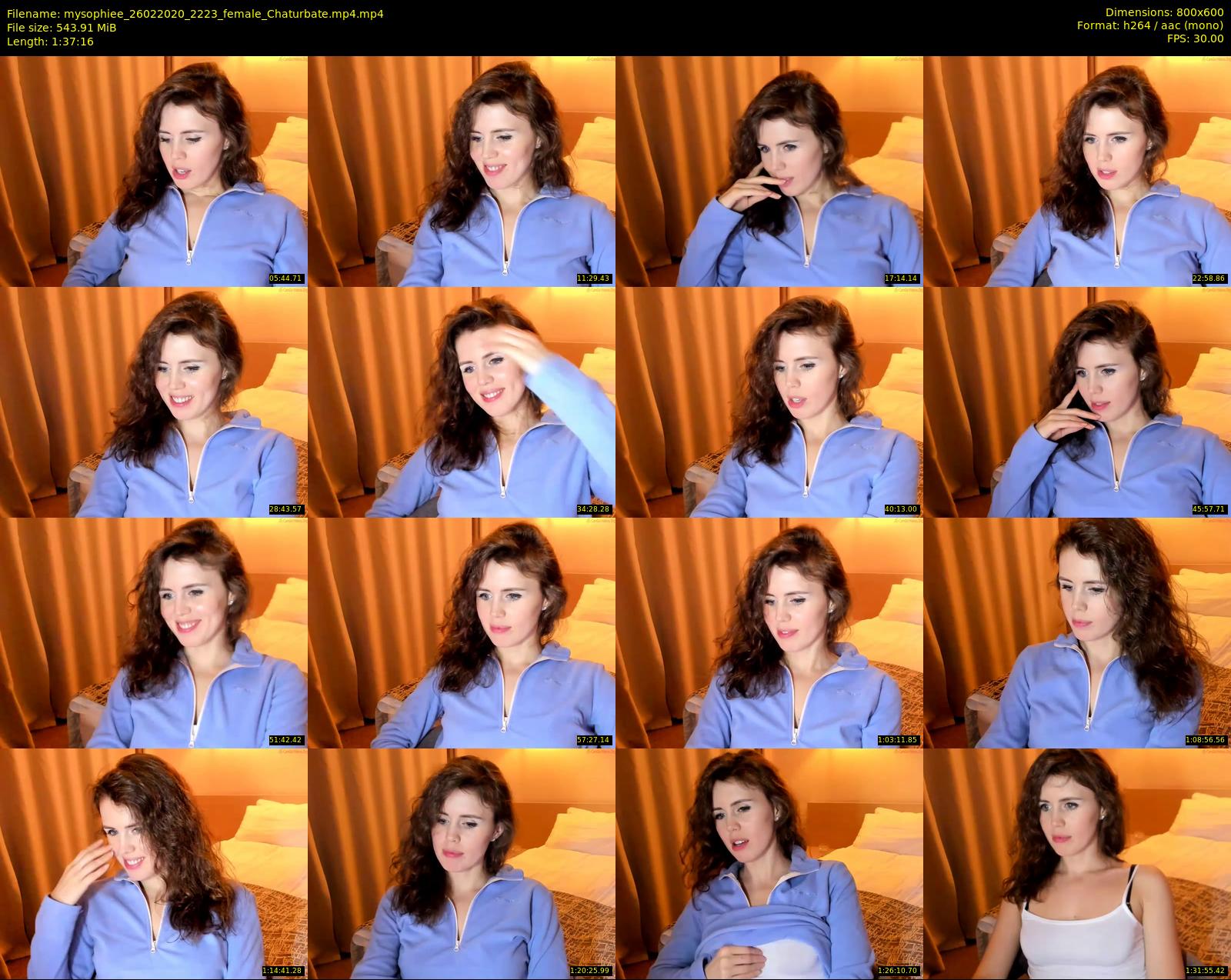 mysophiee — 98 minute Chaturbate female cam show recording, 480p, Feb 26, 2020