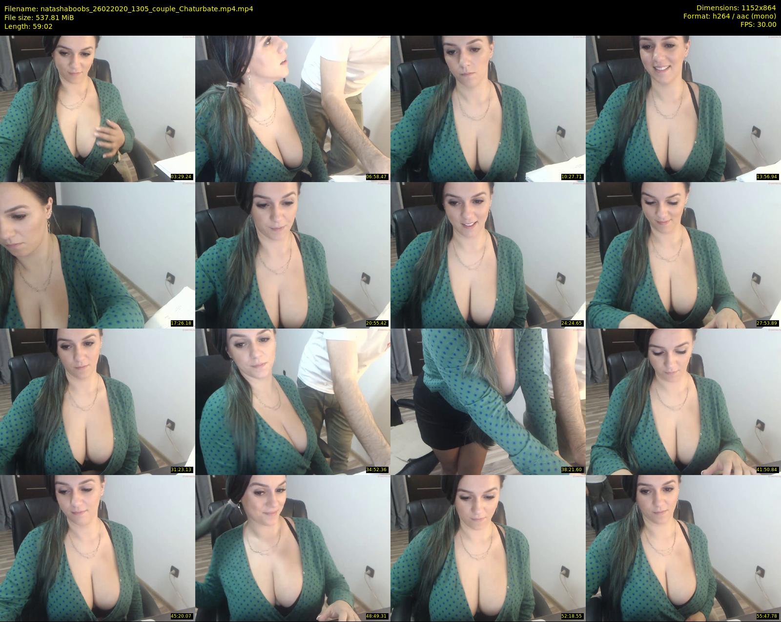 natashaboobs — 60 minute Chaturbate female cam show recording, 720p, Feb 26, 2020