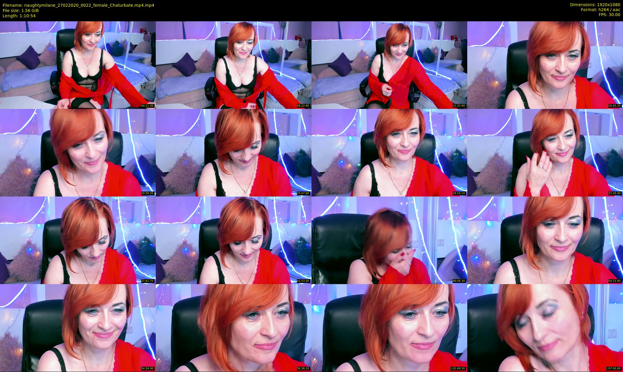 naughtymilane — 71 minute Chaturbate female cam show recording, 1080p, Feb 27, 2020
