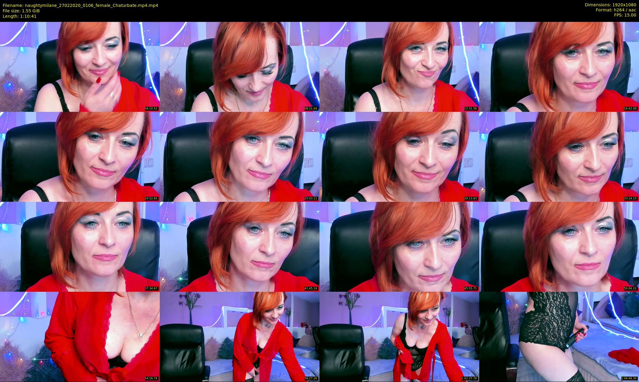 naughtymilane — 71 minute Chaturbate female cam show recording, 1080p, Feb 27, 2020