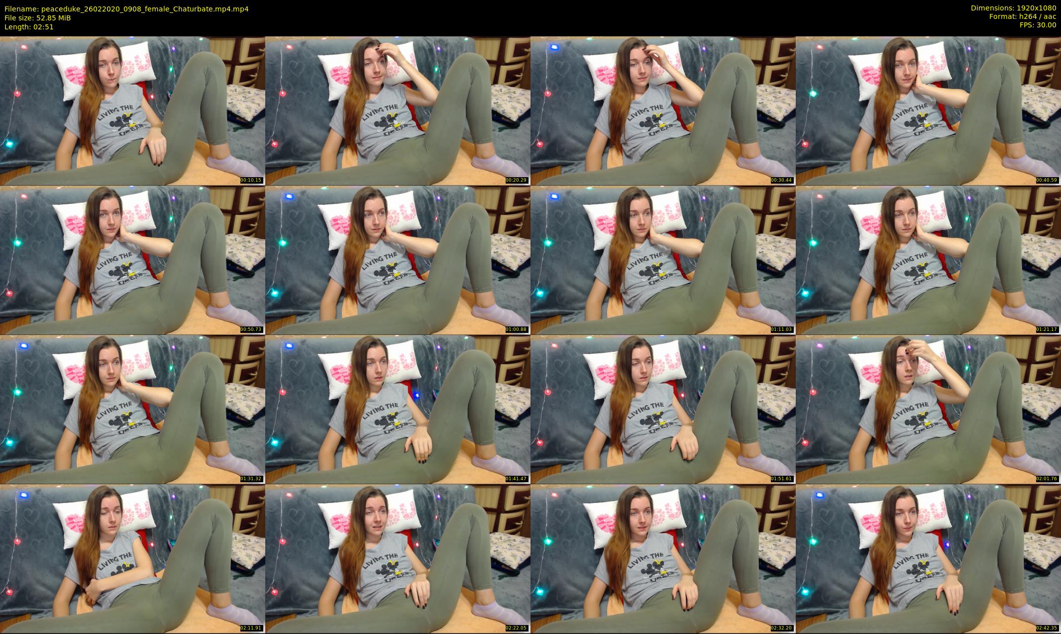 peaceduke — 3 minute Chaturbate female cam show recording, 1080p, Feb 26, 2020