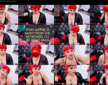 pyrowayne — 54 minute Chaturbate female cam show recording, 720p, Feb 27, 2020