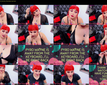 pyrowayne — 52 minute Chaturbate female cam show recording, 720p, Feb 27, 2020