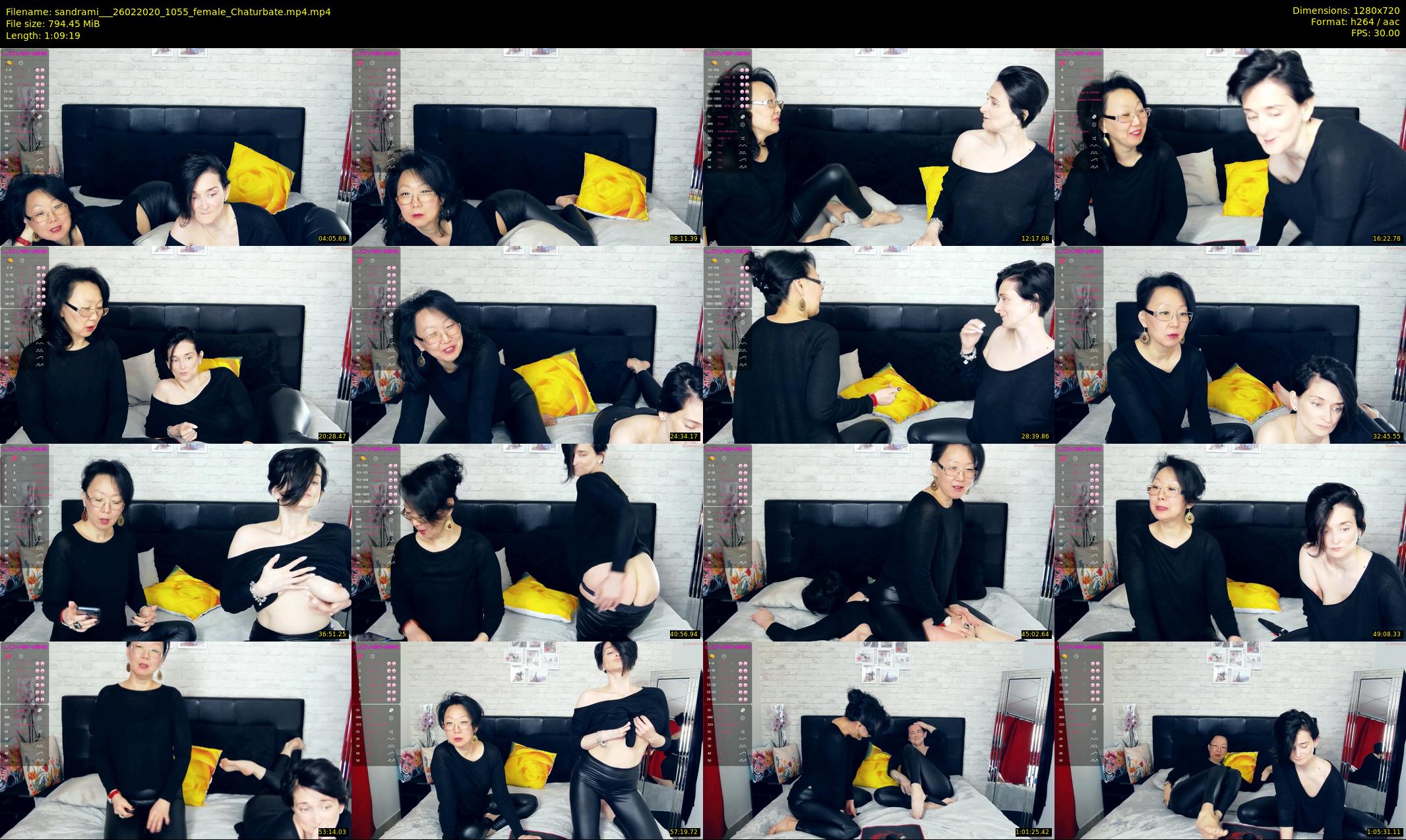 sandrami__ — 70 minute Chaturbate female cam show recording, 720p, Feb 26, 2020