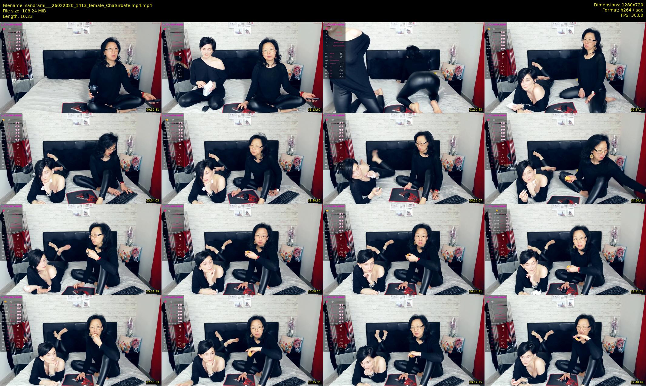 sandrami__ — 11 minute Chaturbate female cam show recording, 720p, Feb 26, 2020