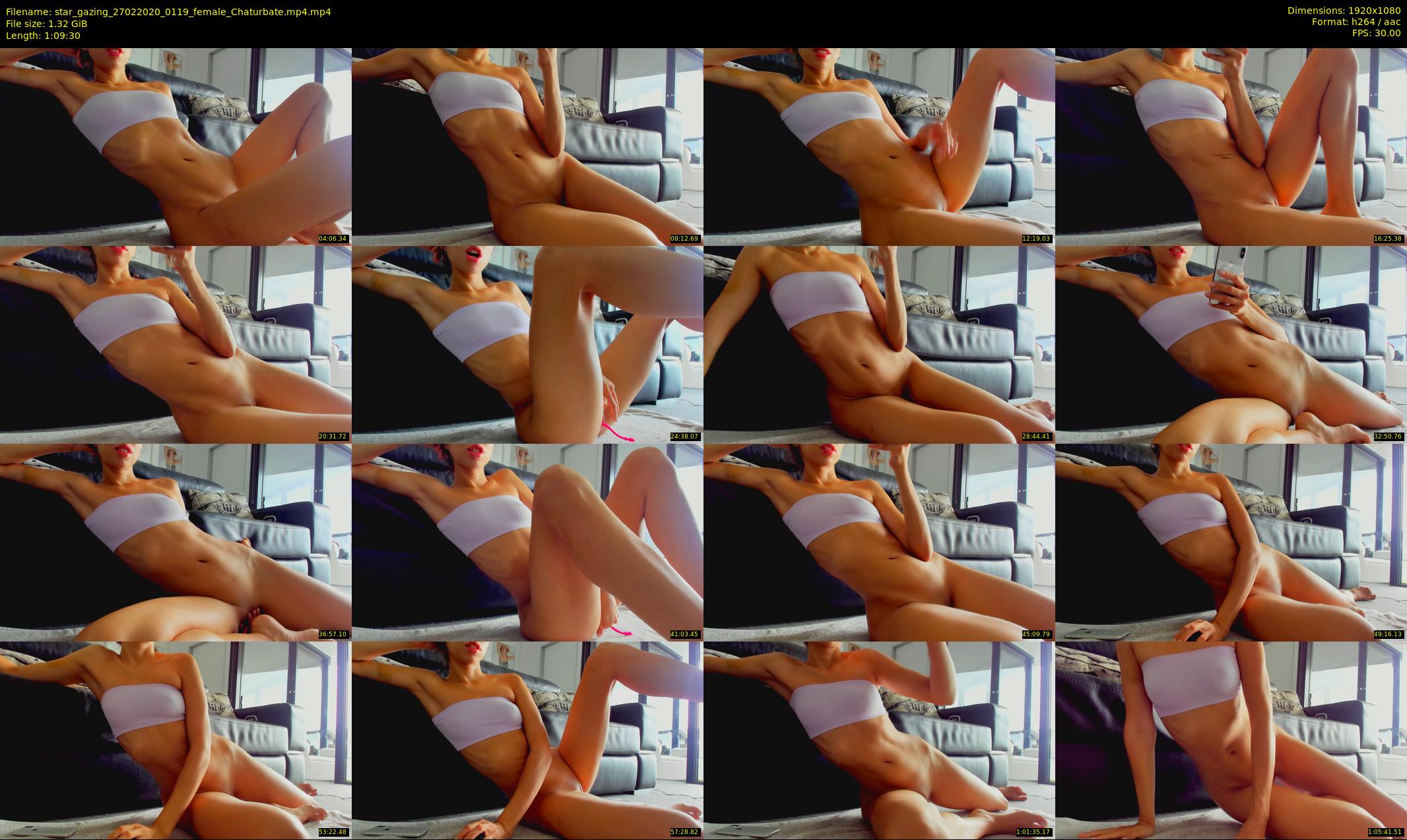 star_gazing — 70 minute Chaturbate female cam show recording, 1080p, Feb 27, 2020