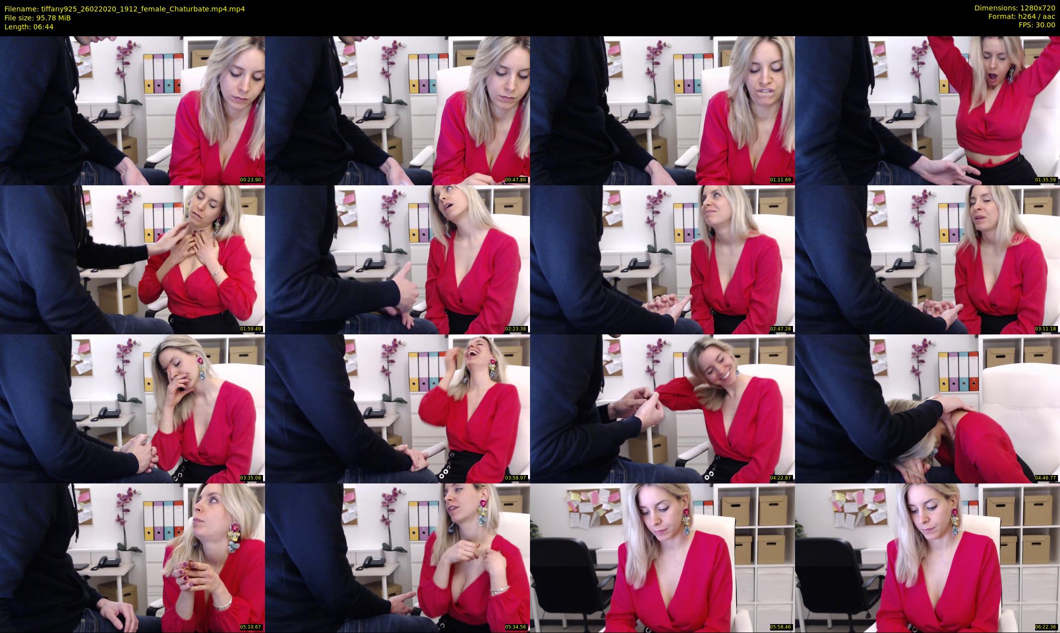 tiffany925 — 7 minute Chaturbate female cam show recording, 720p, Feb 26, 2020