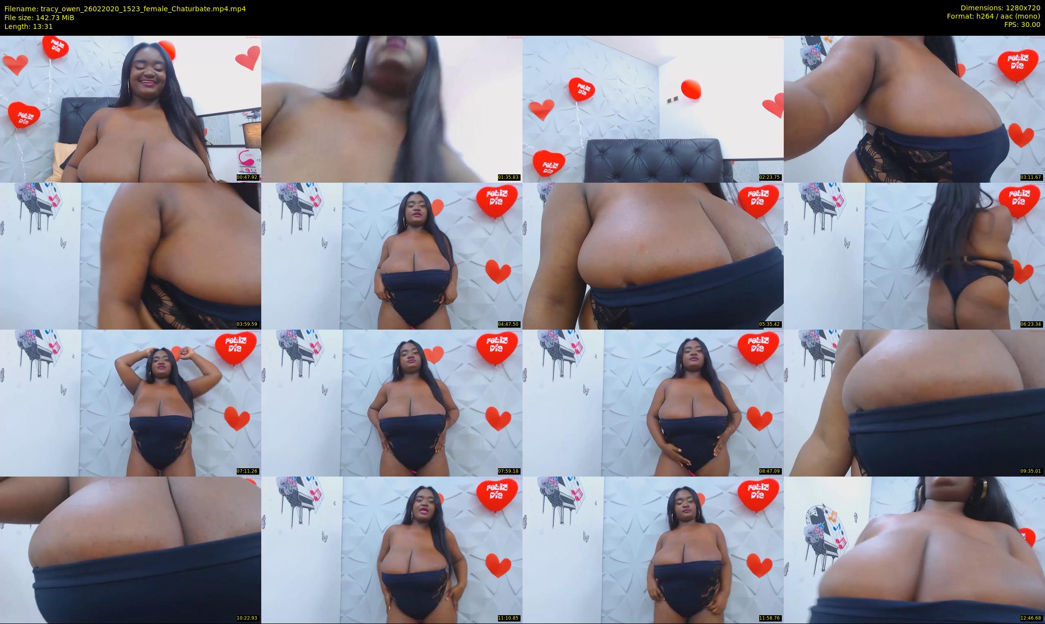 tracy_owen — 14 minute Chaturbate female cam show recording, 720p, Feb 26, 2020
