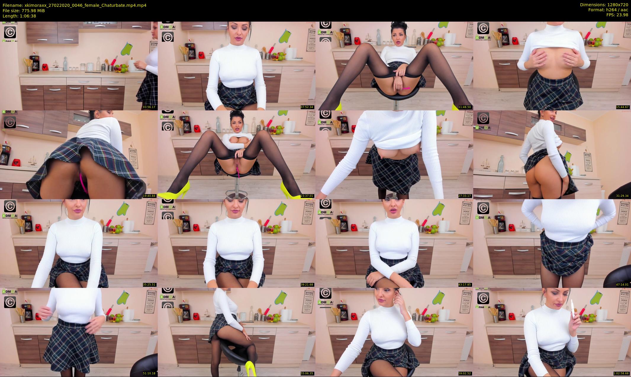 xkimoraxx — 67 minute Chaturbate female cam show recording, 720p, Feb 27, 2020