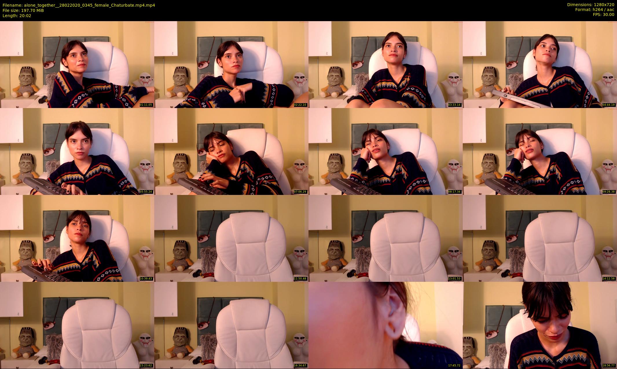 alone_together_ — 21 minute Chaturbate female cam show recording, 720p, Feb 28, 2020
