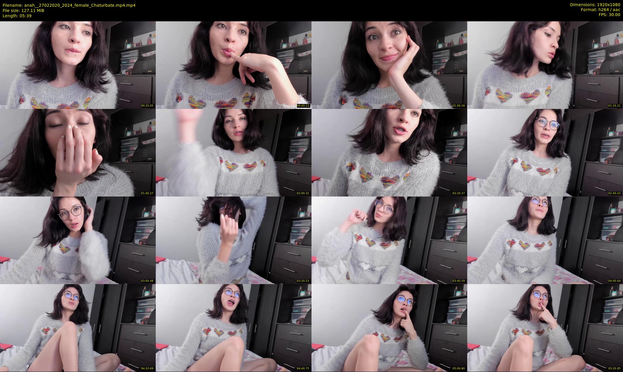 anah_ — 6 minute Chaturbate female cam show recording, 1080p, Feb 27, 2020